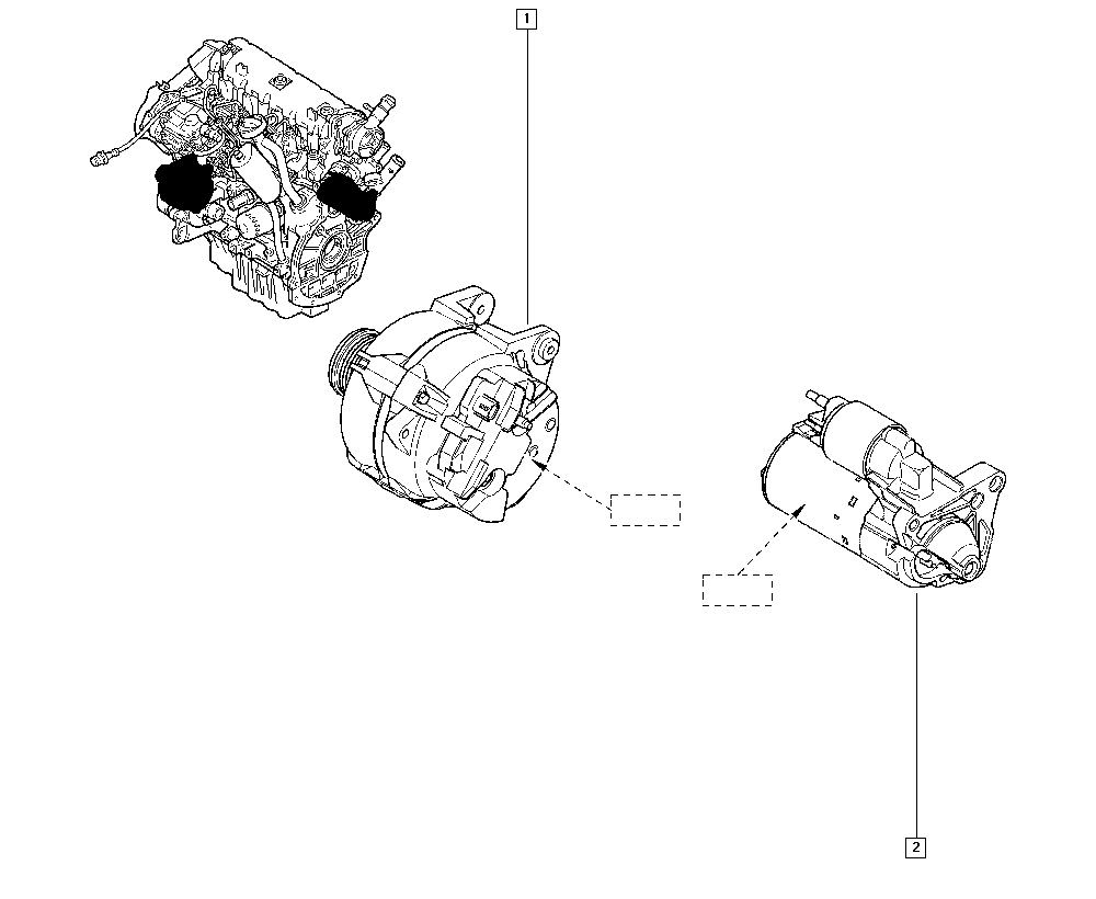 RENAULT 82 00 660 022 - Alternator parts5.com