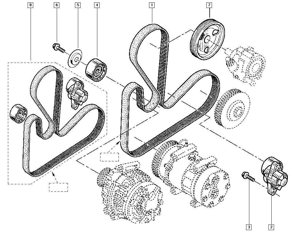 LADA 117206842R - Correa trapecial poli V parts5.com