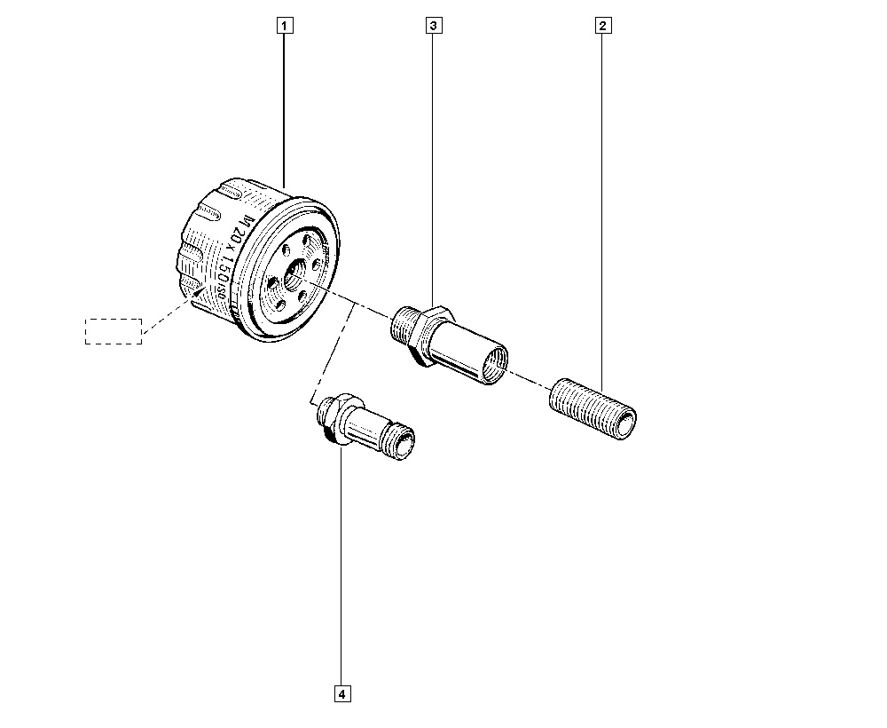 DACIA 82 00 768 913 - Filtar za ulje parts5.com