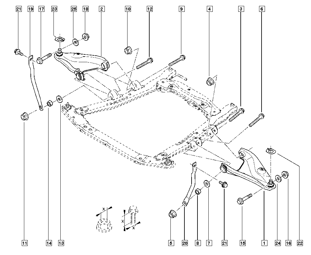 DACIA 545019811R - Рычаг подвески колеса parts5.com