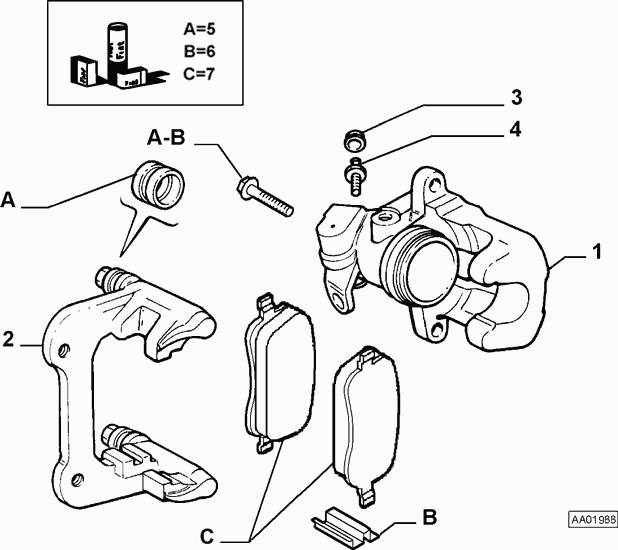 Alfa Romeo 9948544 - Brake Caliper parts5.com