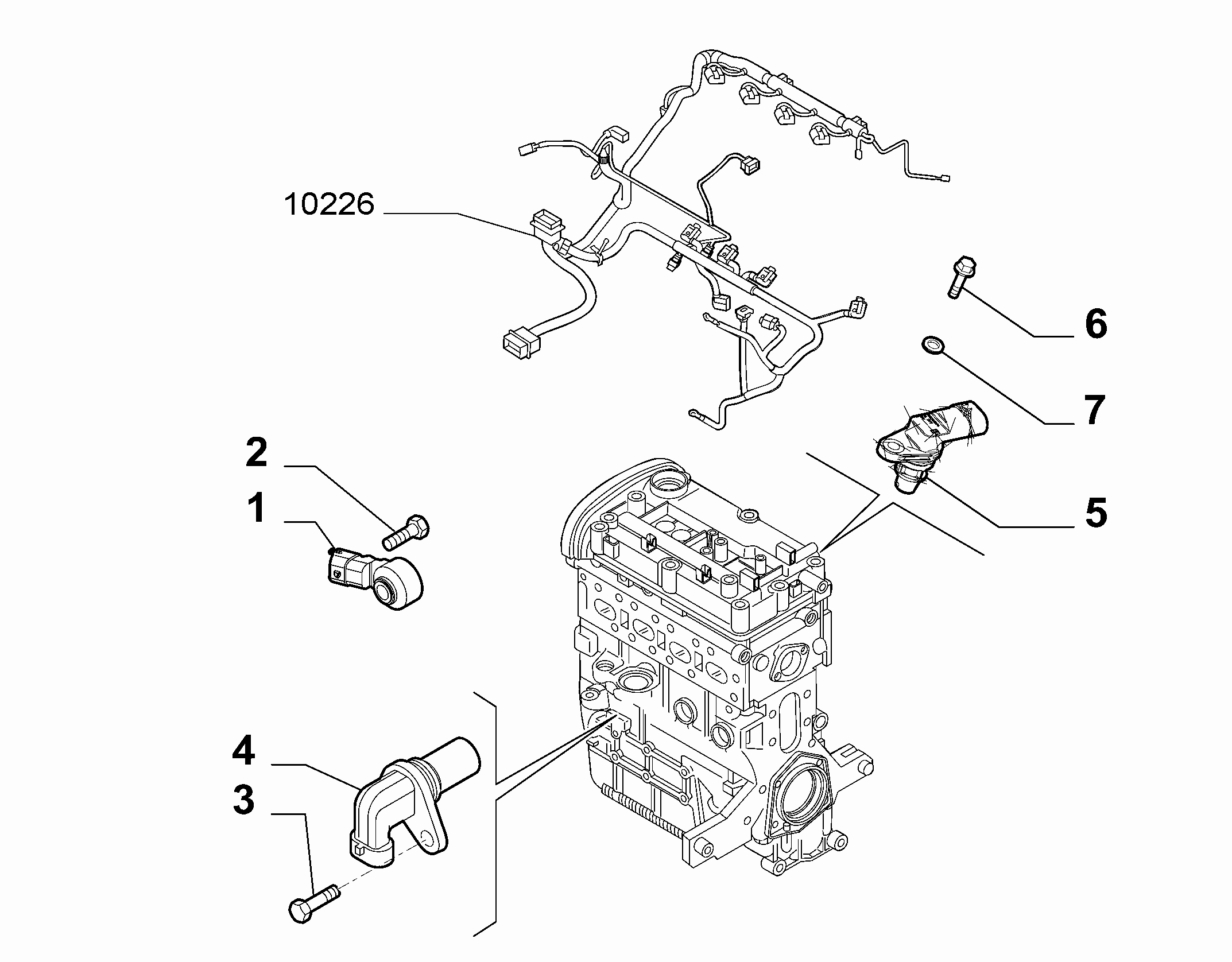 Alfa Romeo 46798352 - Senzor impulsuri, arbore cotit parts5.com