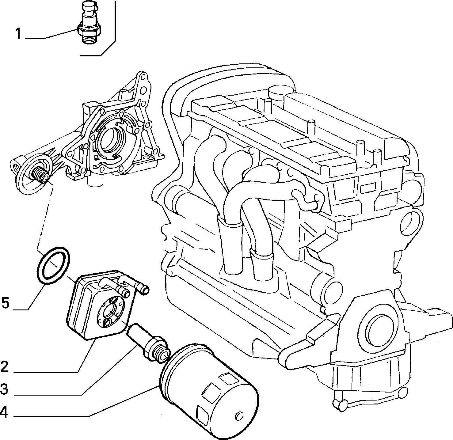 FIAT 71736159 - Φίλτρο λαδιού parts5.com