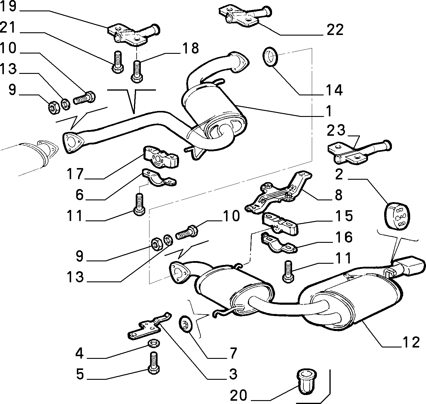 Lancia 82463330 - SUPPORT parts5.com