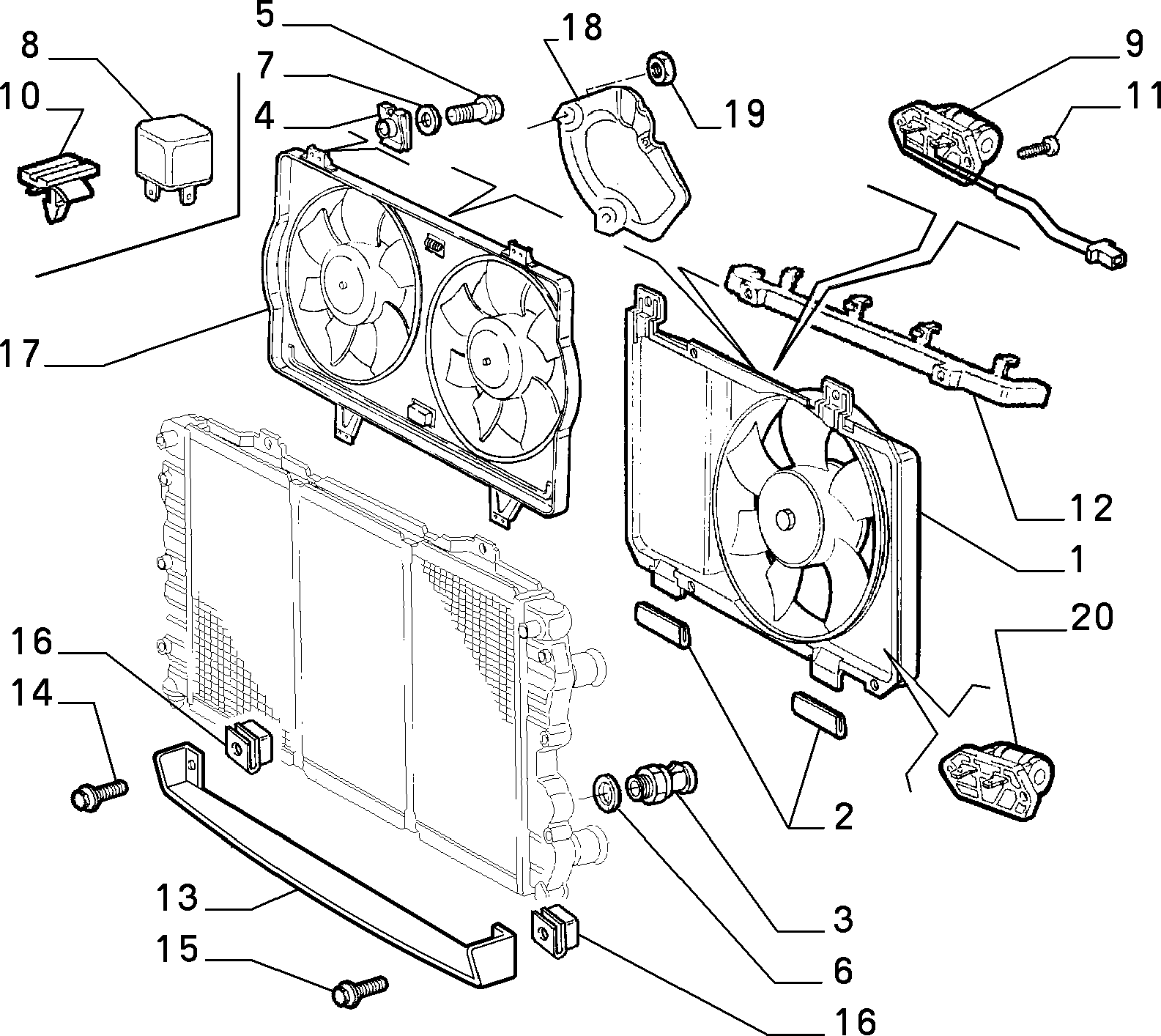 FIAT 7752313 - Ρελέ, ρεύμα λειτουργίας parts5.com