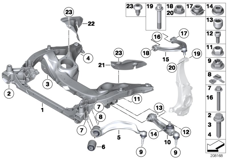 Alpina 31 12 6 775 967 - Track Control Arm parts5.com