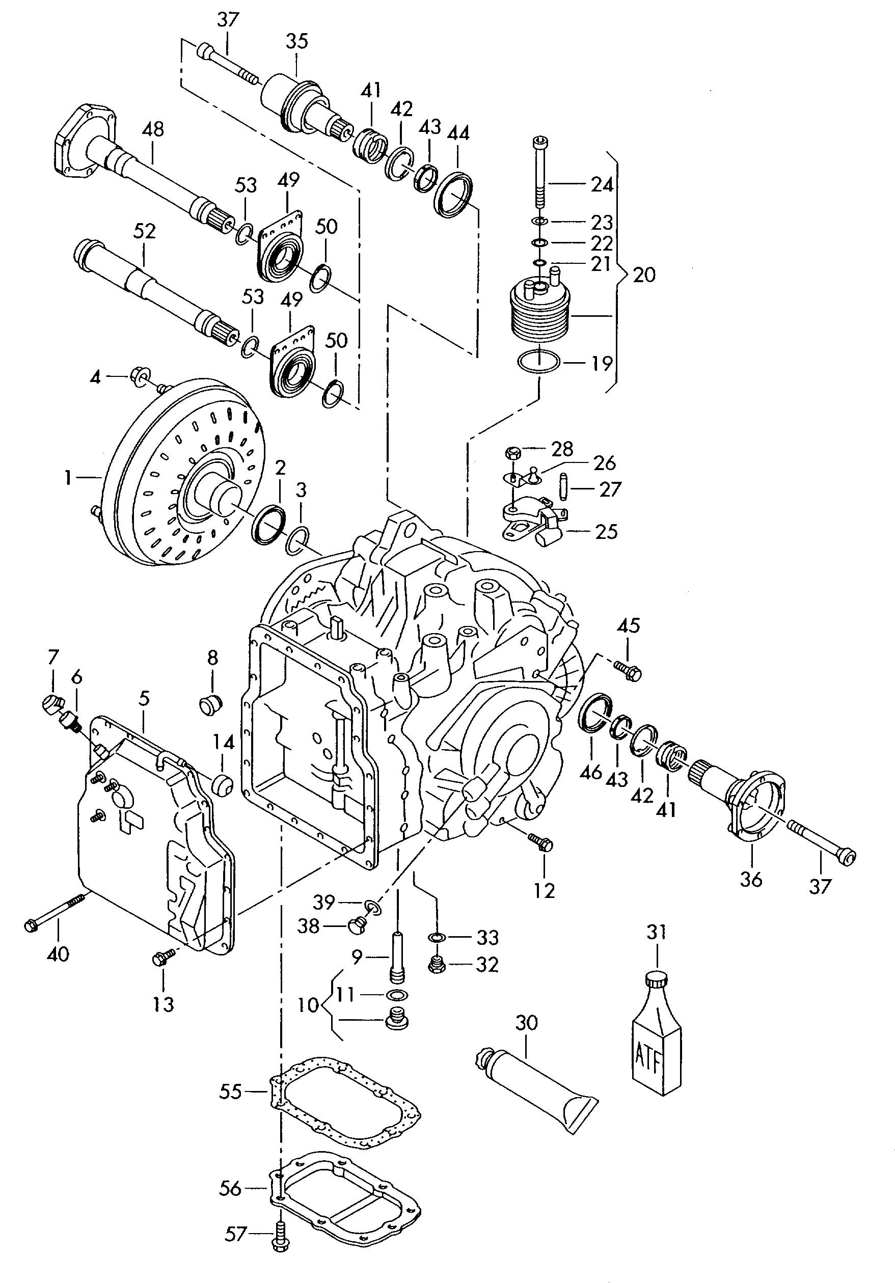 VAG G 052 990 A2 - Ohjaustehostinöljy parts5.com