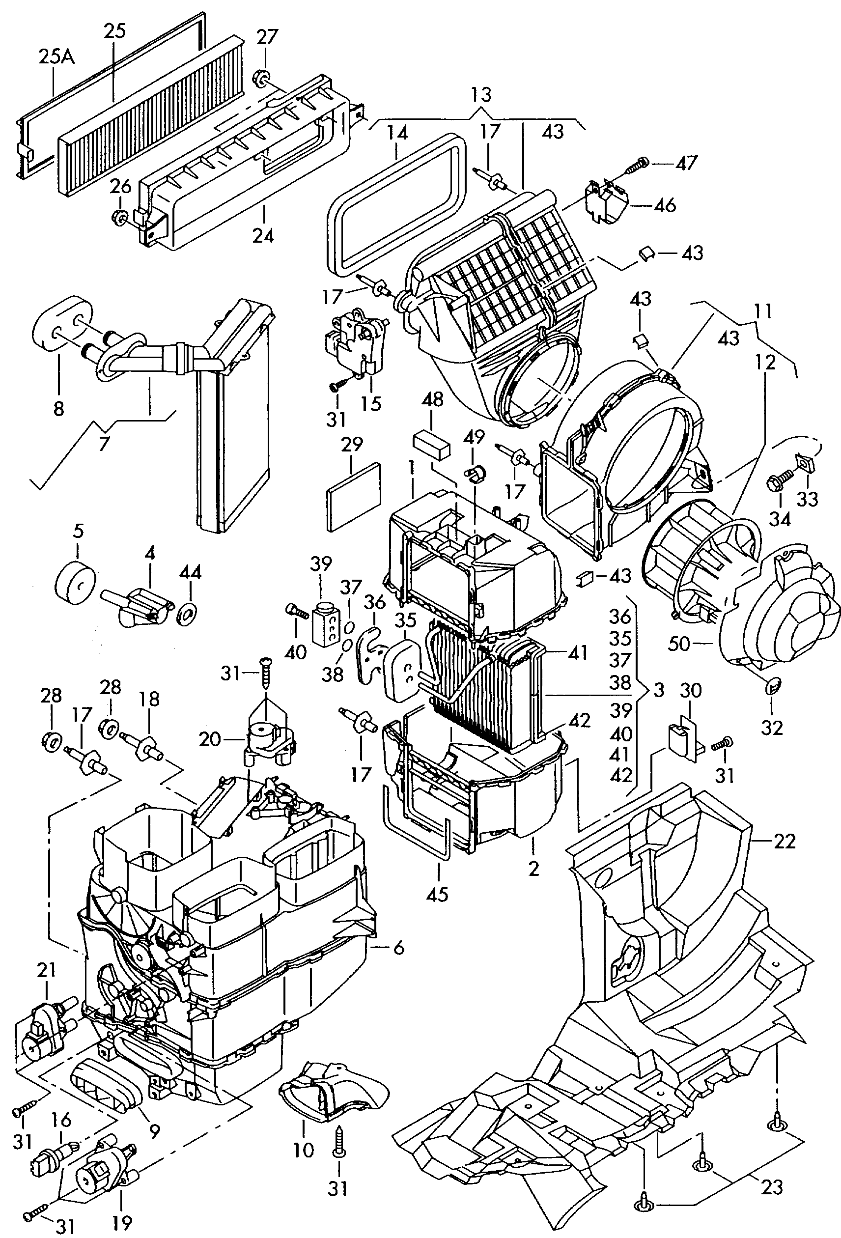 Seat 7M0820679A - Expansion Valve, air conditioning parts5.com