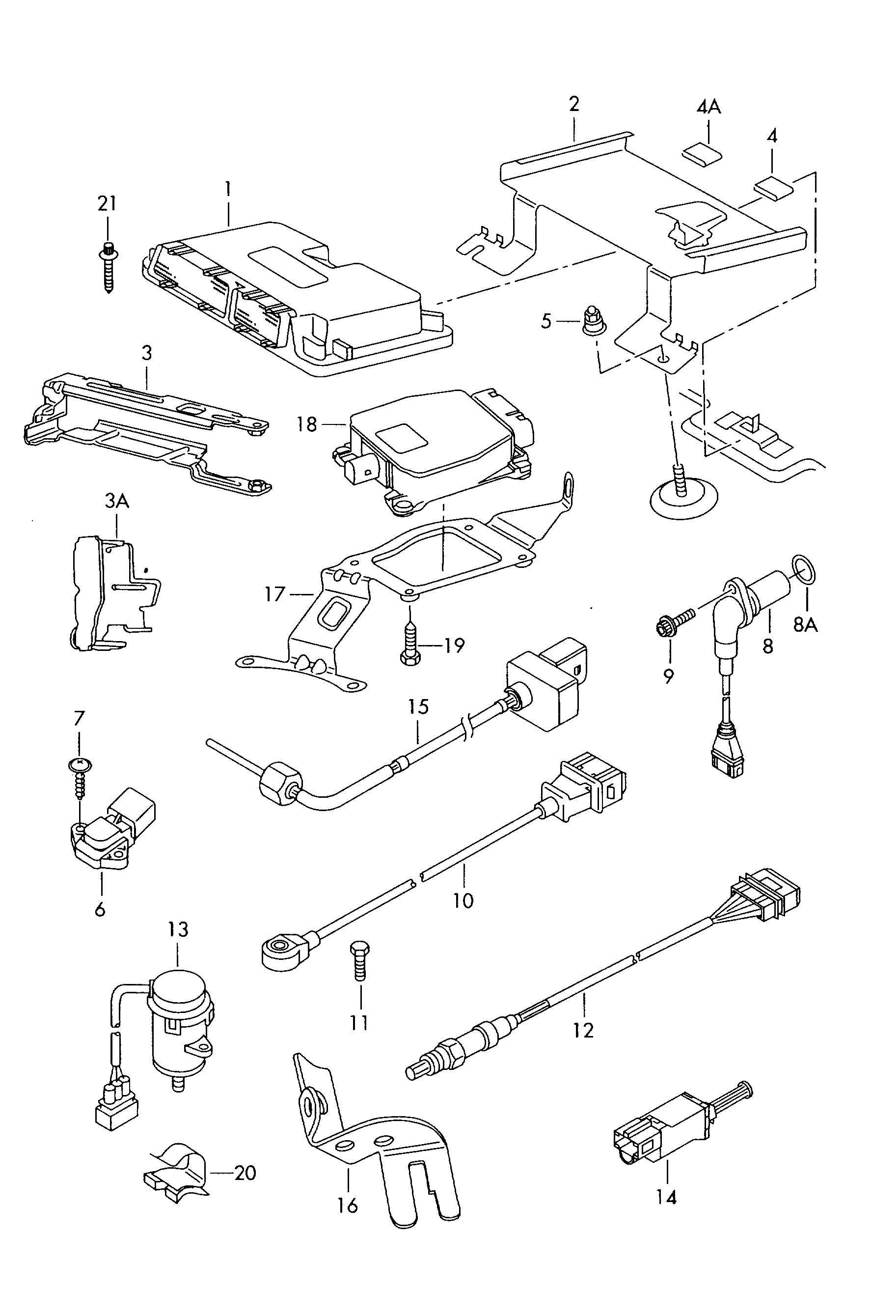 Skoda 06A 906 262 AH - Sonda Lambda parts5.com