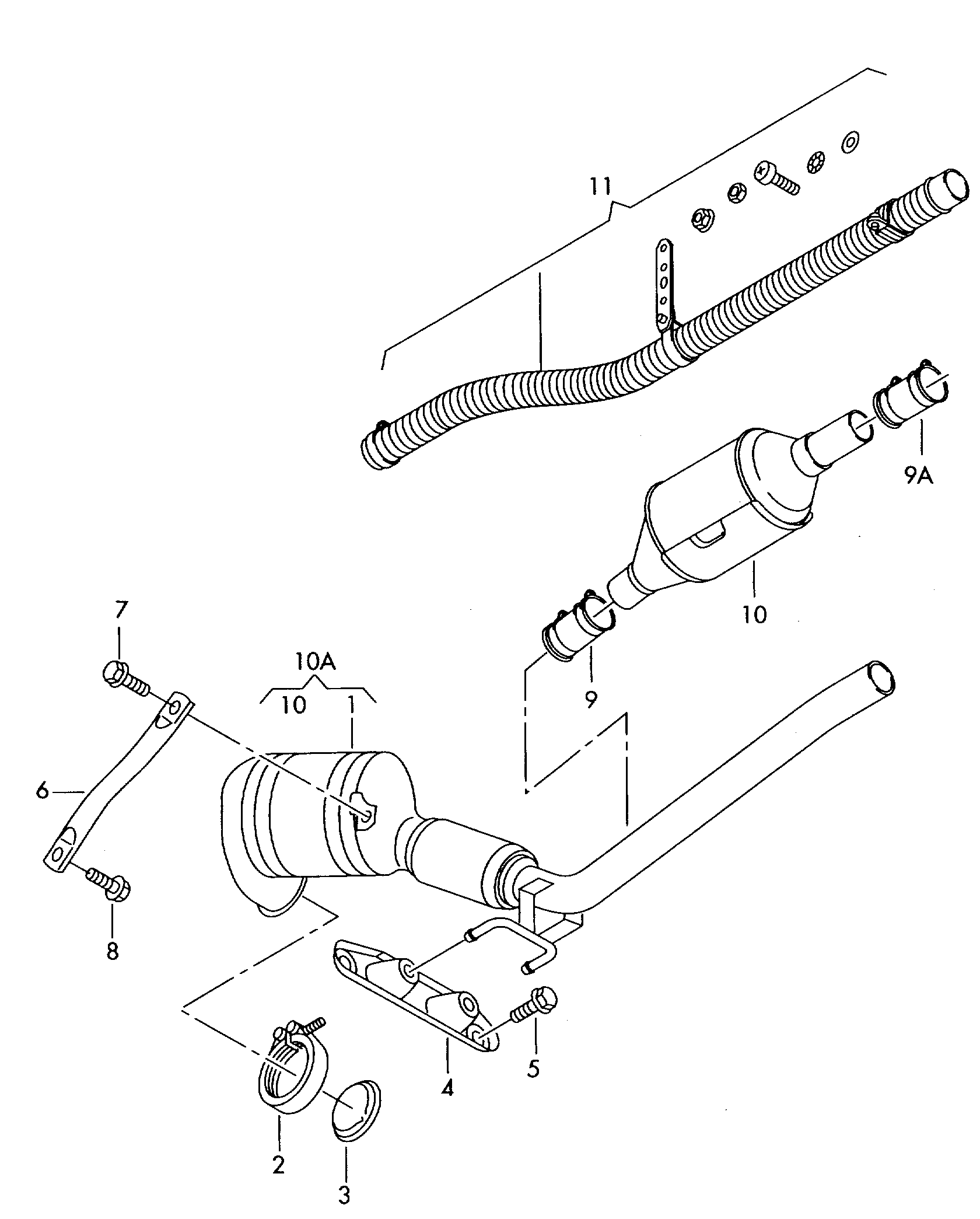 Skoda 1K0253144AD - Държач, гърне parts5.com