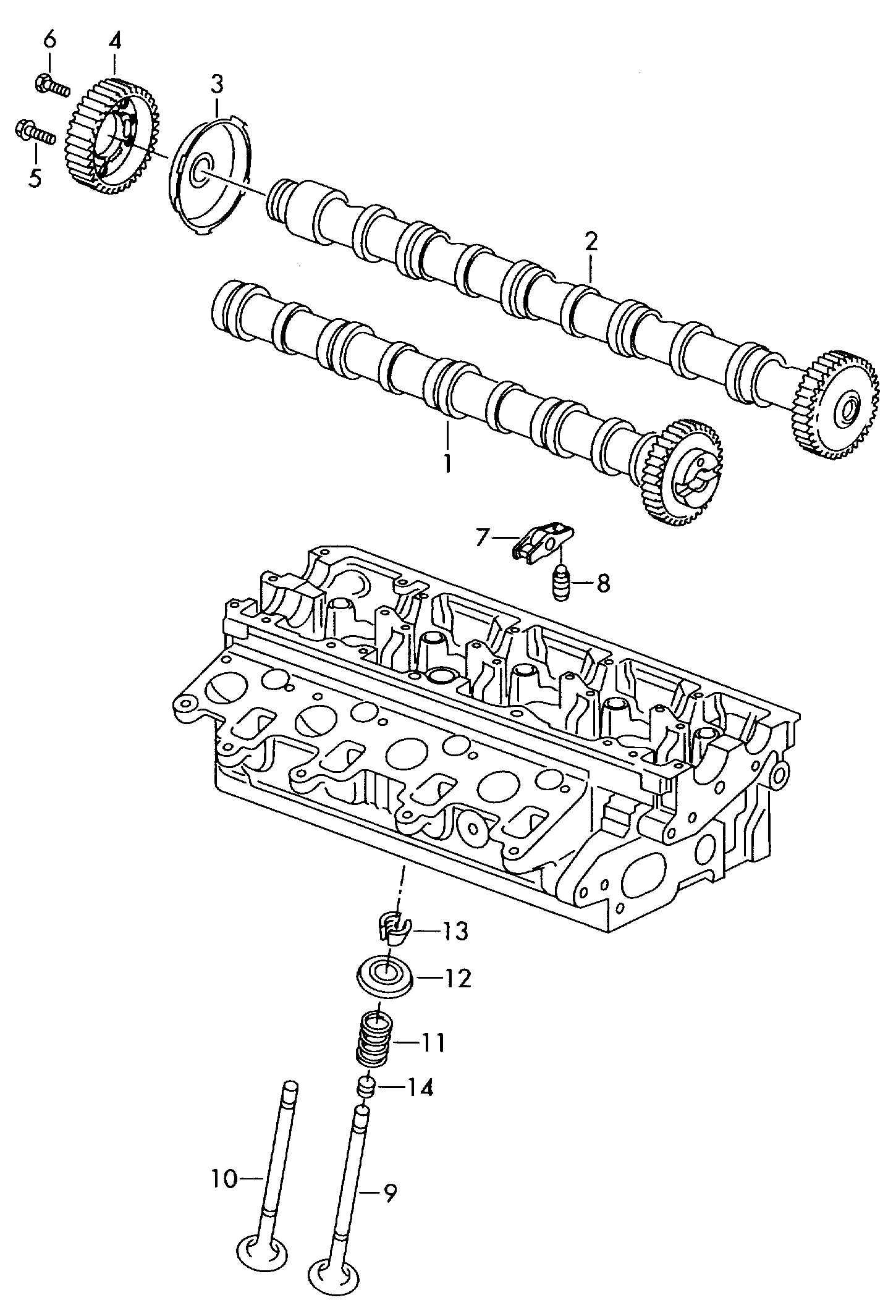 VAG N  91185401 - Водяной насос + комплект зубчатого ремня parts5.com