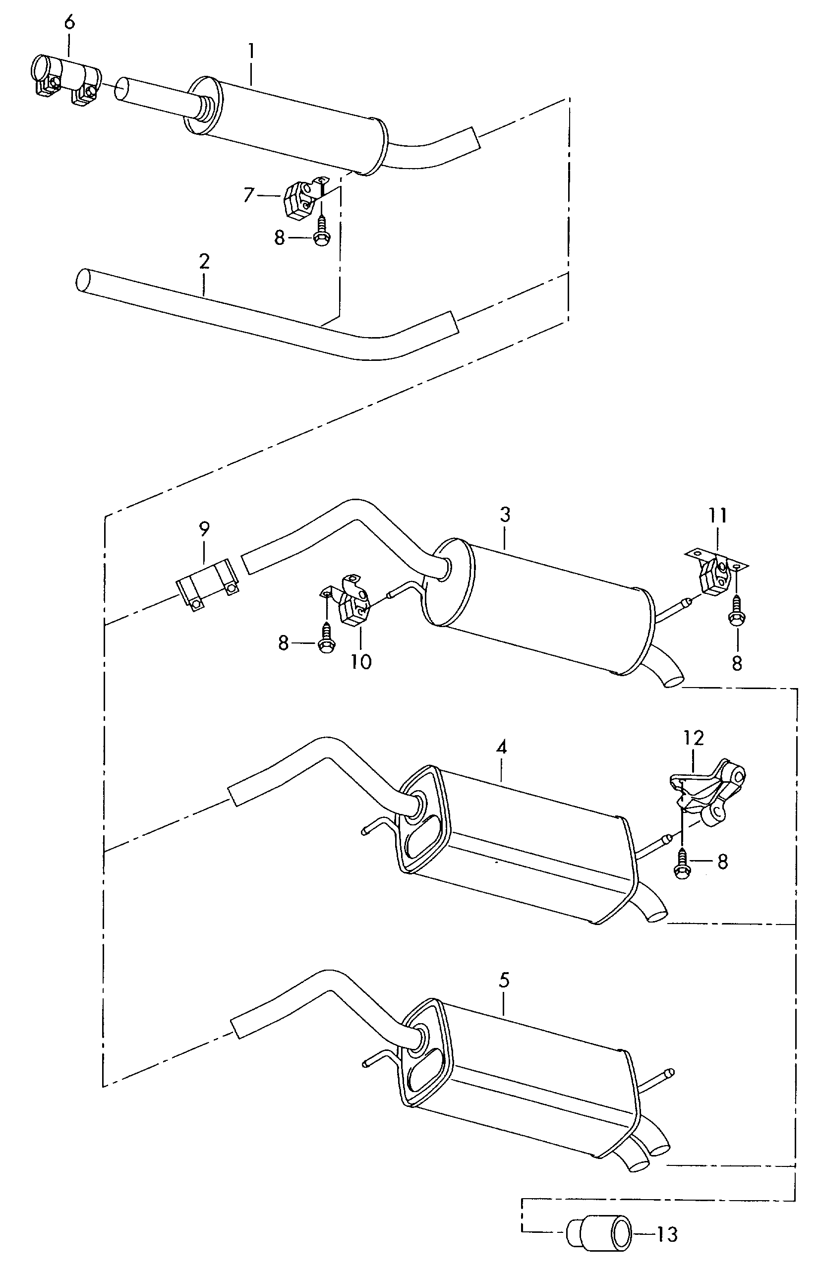 Seat 6Q0253144H - Držák, tlumič výfuku parts5.com