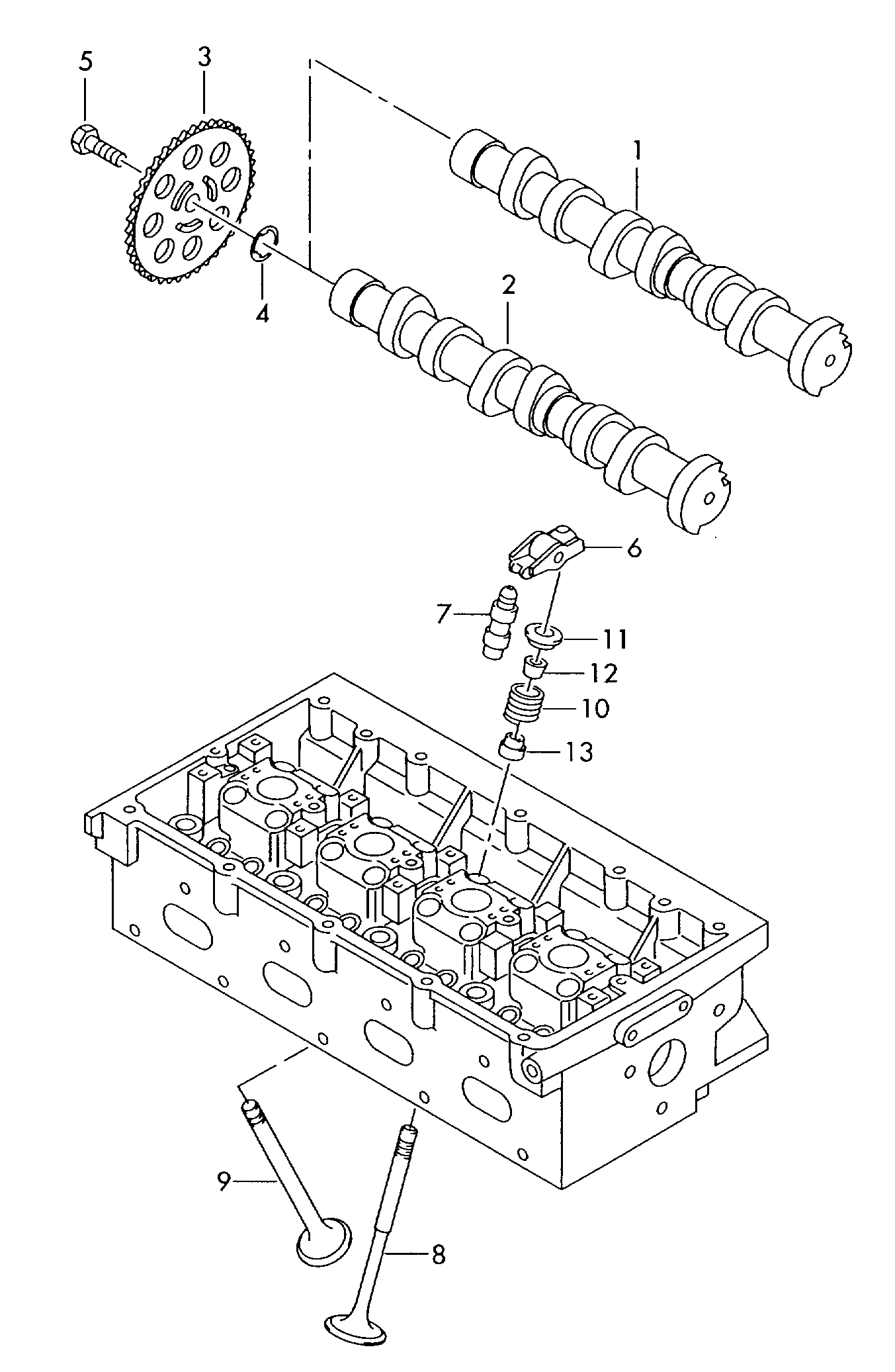 AUDI N 909 948 02 - Chit lant de distributie parts5.com