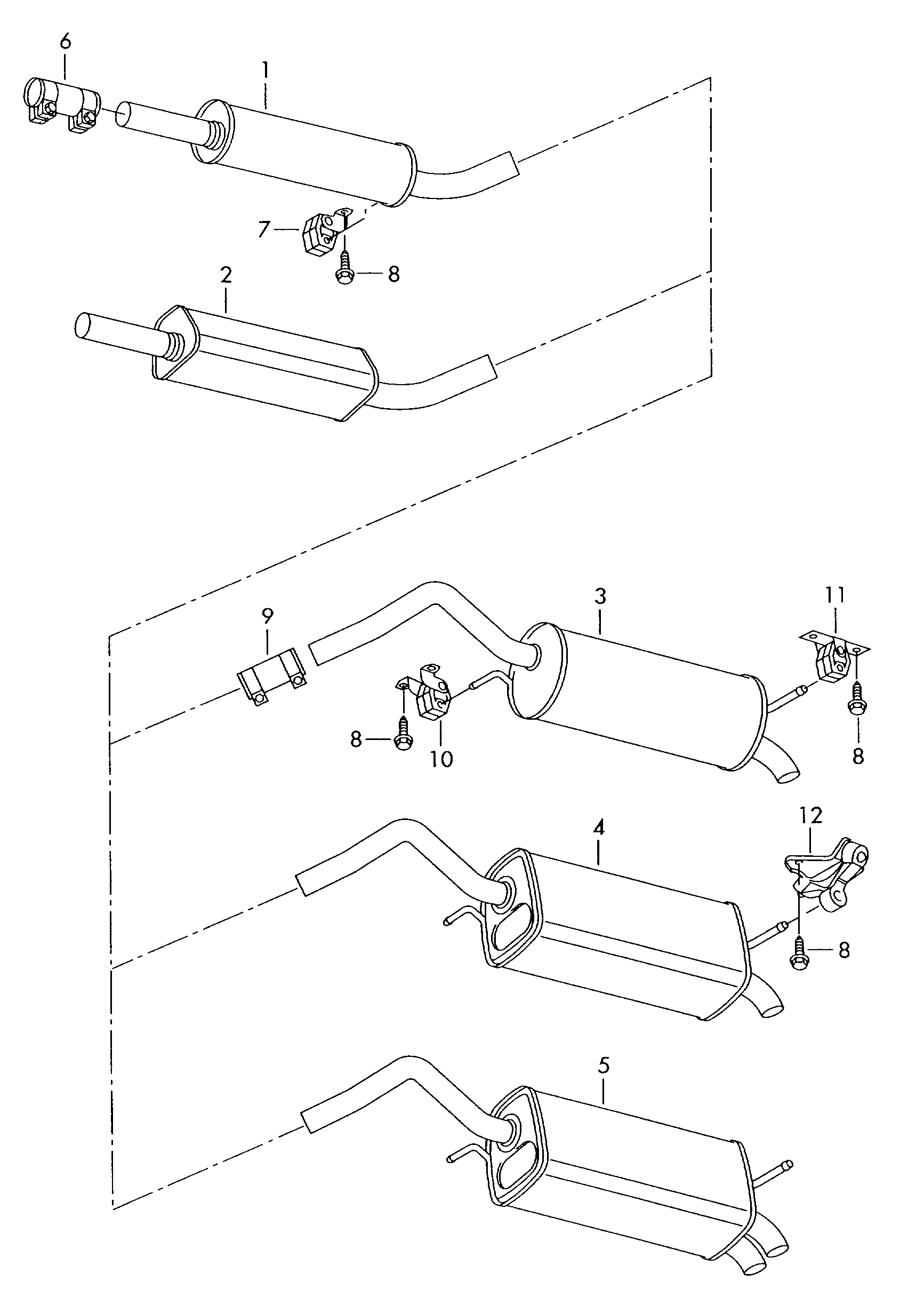 VAG 6Q0 253 144 - Cuzinet, stabilizator parts5.com