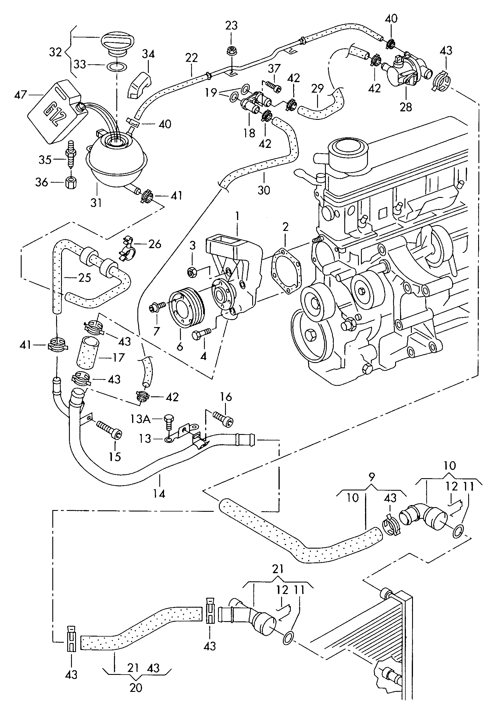 VW G 012 A8G M8 - Αντιψυκτική προστασία parts5.com