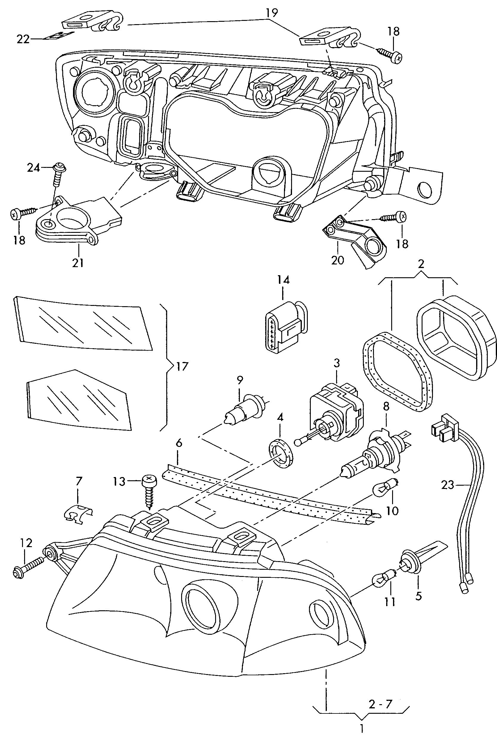 VAG 6Y0941855 - Opravná sada kabelu, hlavní světlomet parts5.com