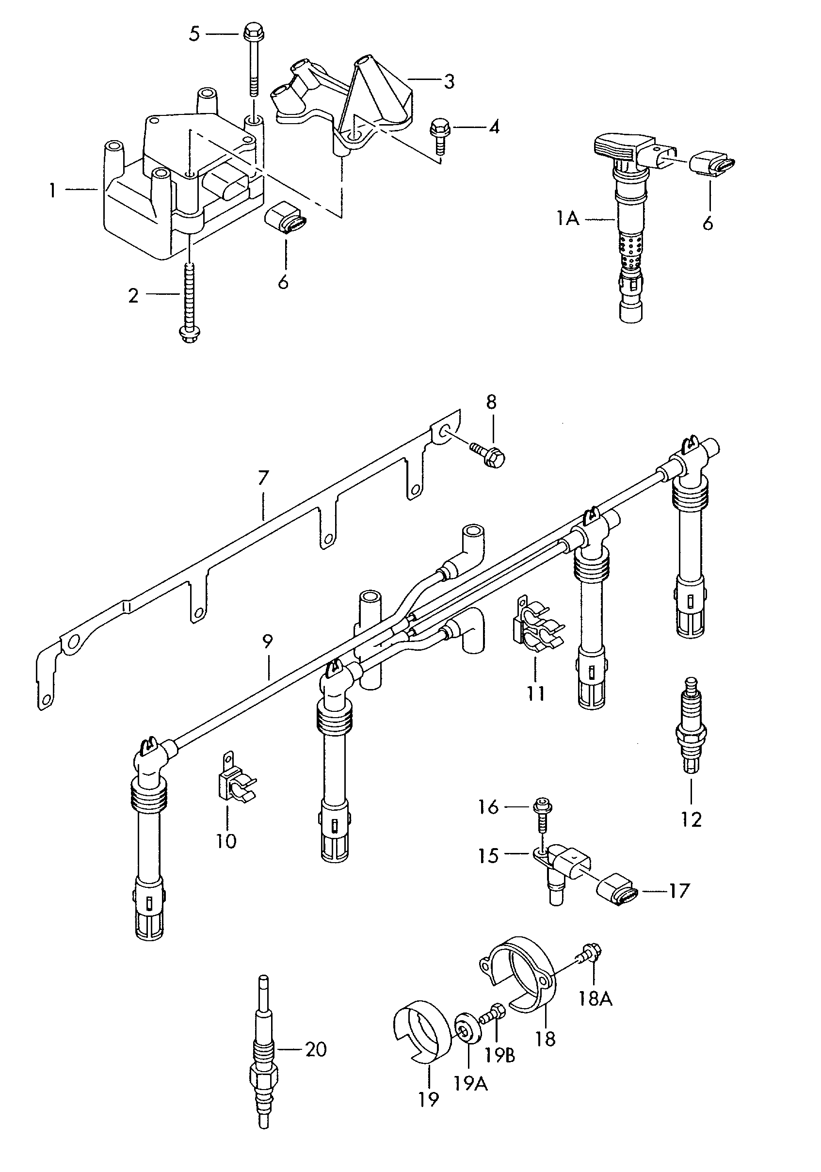 AUDI 059 963 319 J - Προθερμαντήρας parts5.com