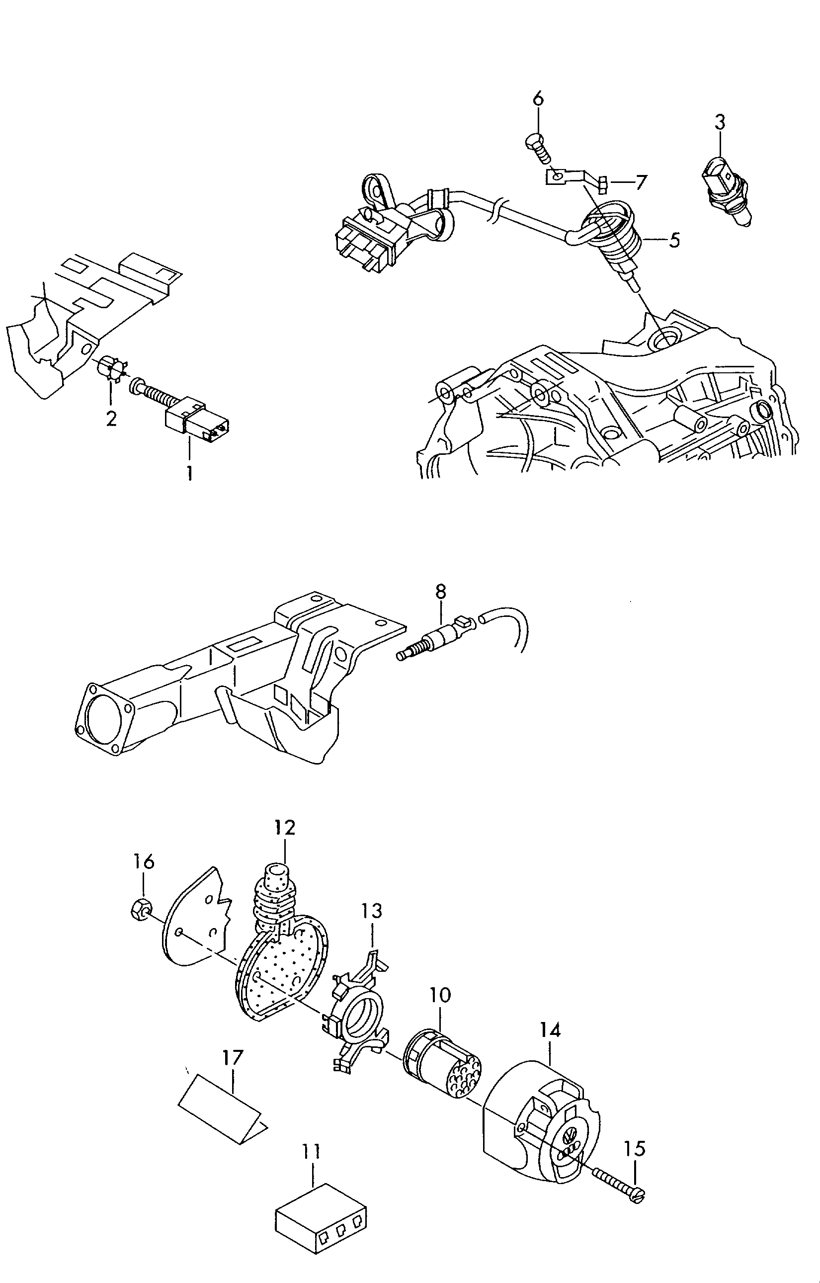 Seat 1K2 945 511 - Prekidač za stop-svetlo parts5.com