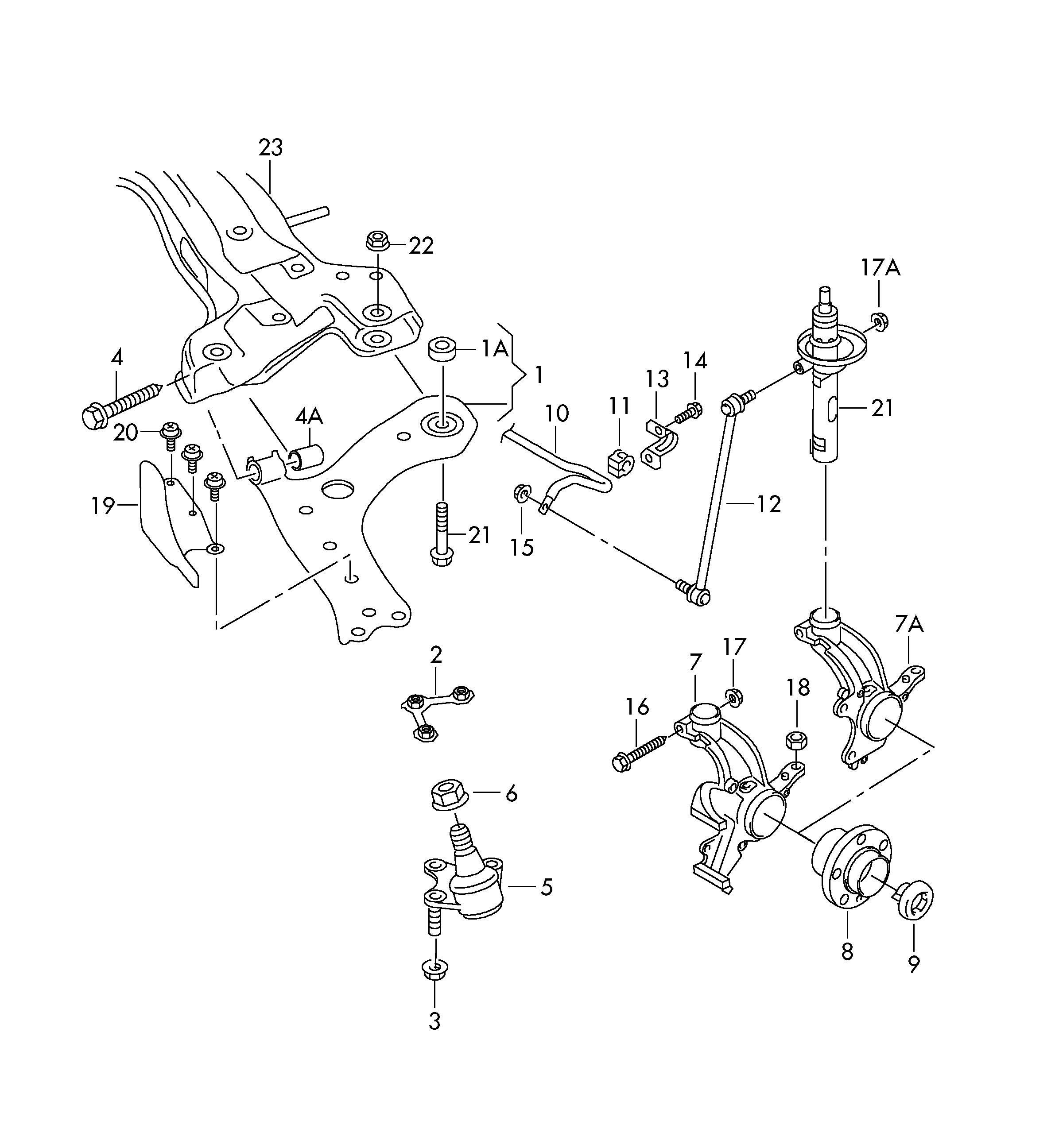 Seat 6R0 407 365 - Ball Joint parts5.com