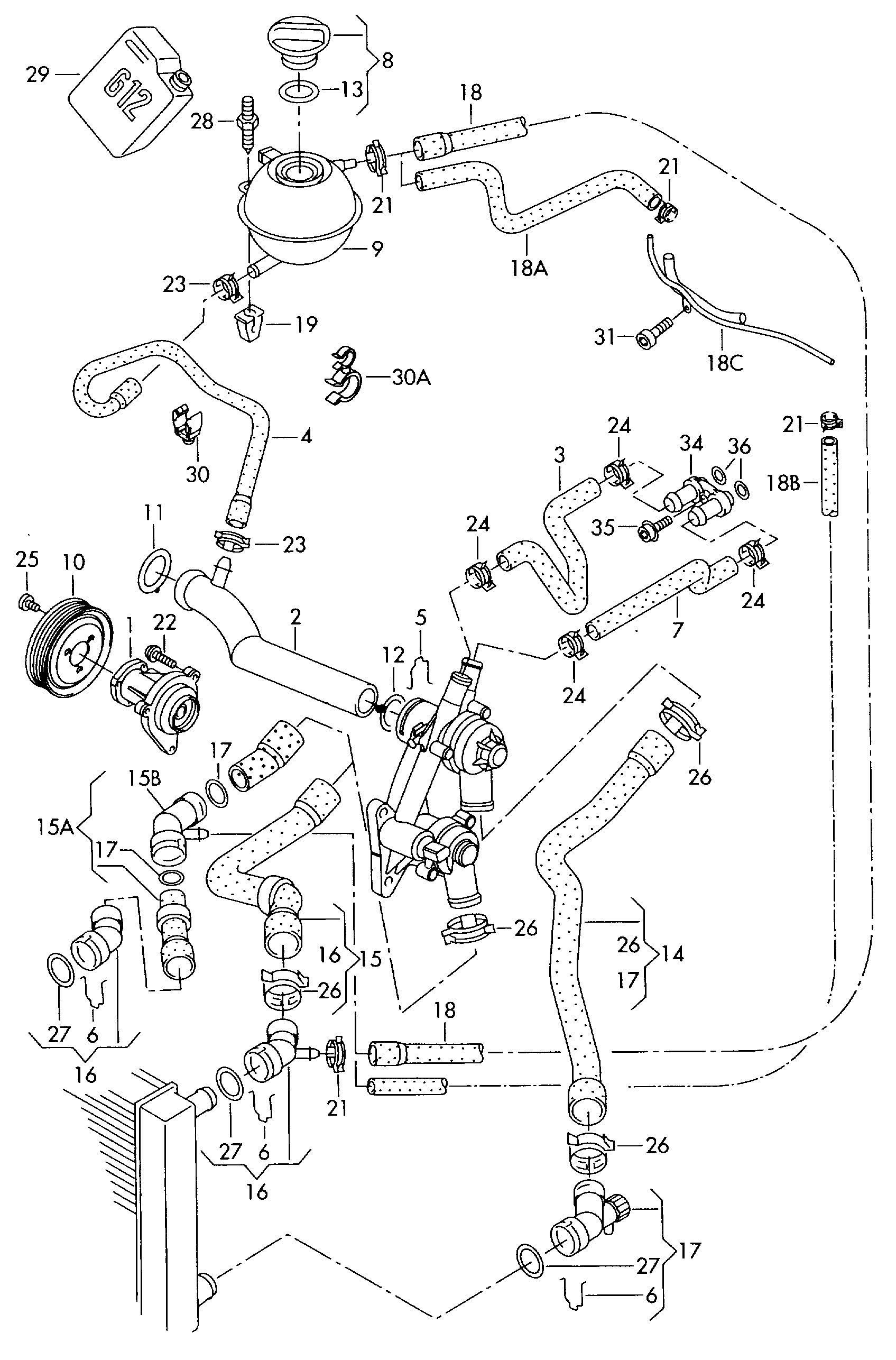 AUDI G 012 A8G M1 - Αντιψυκτική προστασία parts5.com