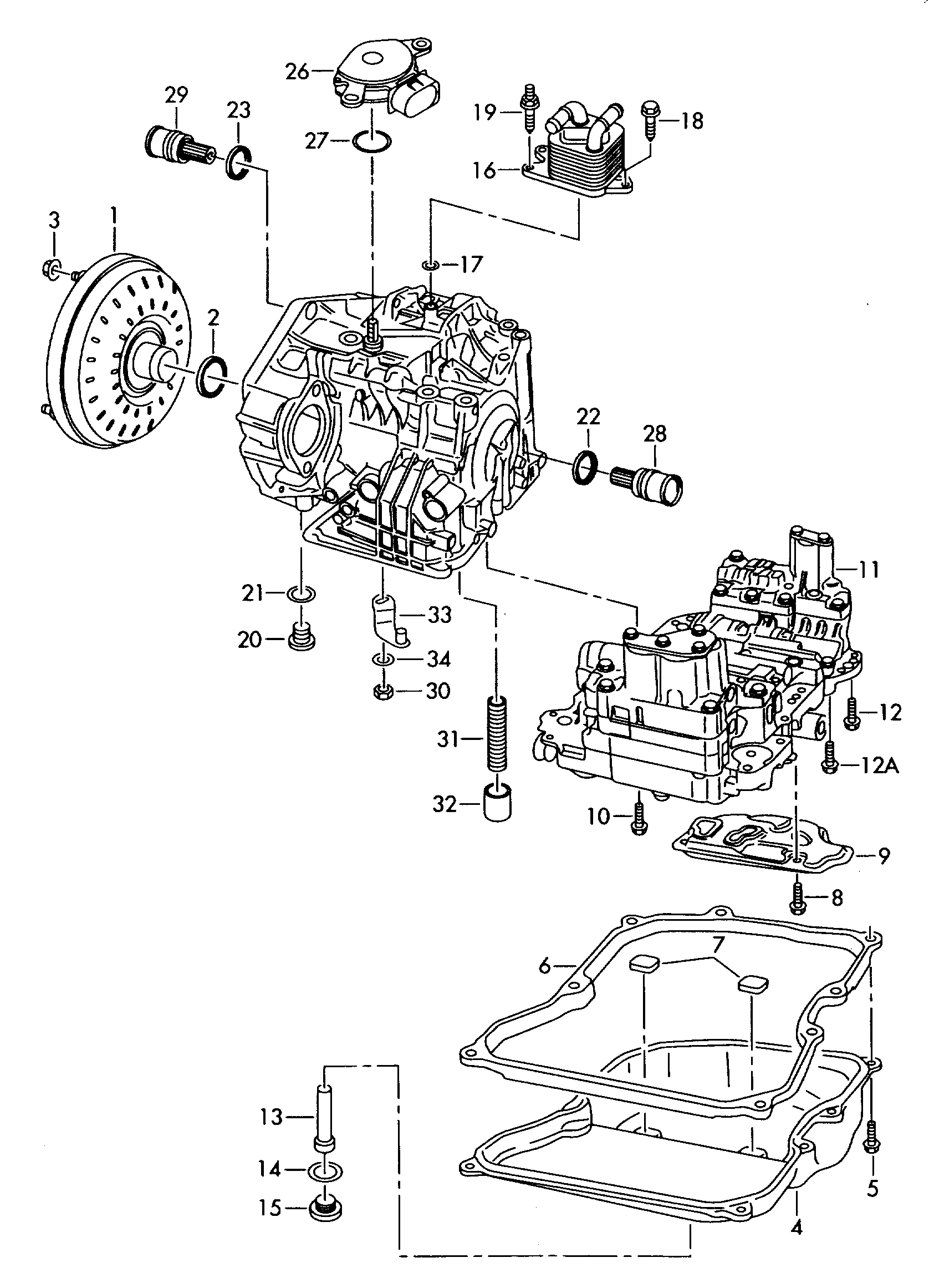 Skoda 09G 321 379 - Oil Seal, automatic transmission parts5.com