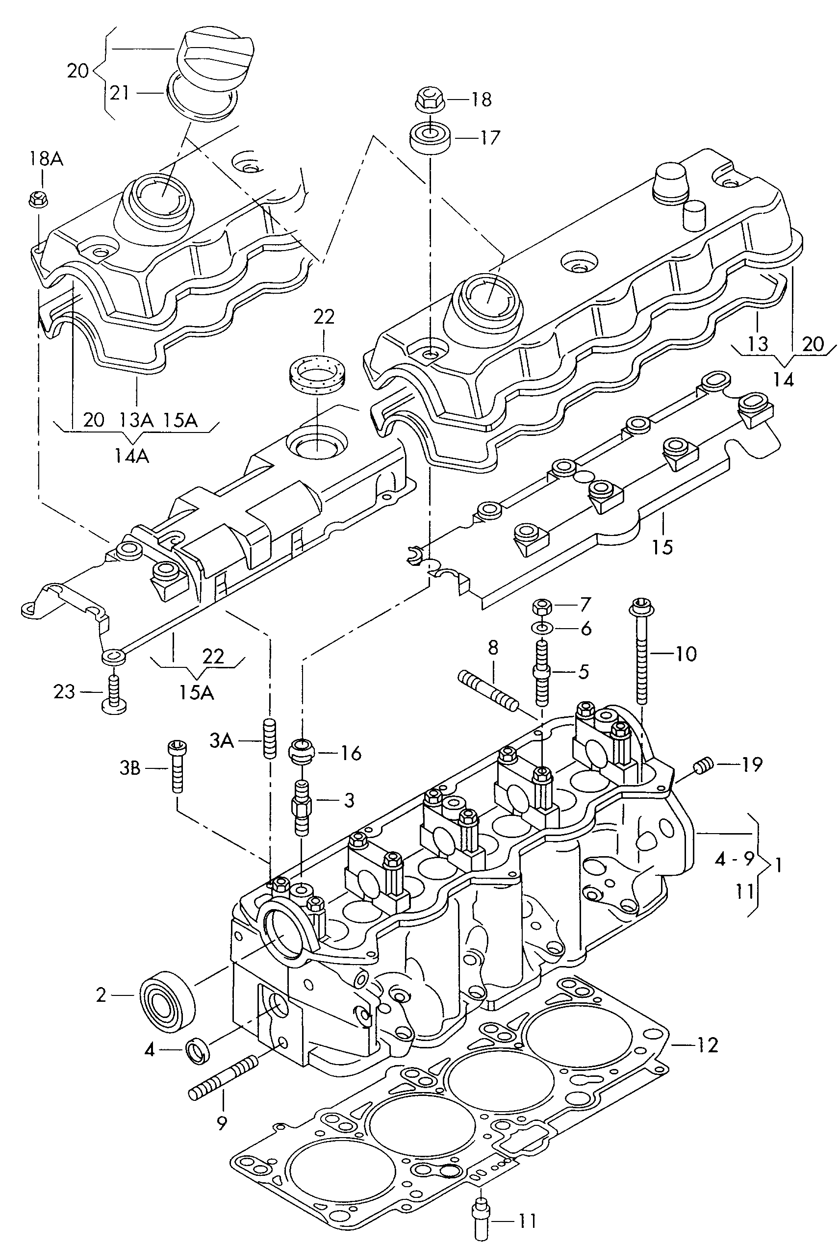 Skoda N 014 634 1 - Komplet zupčastog kaiša parts5.com