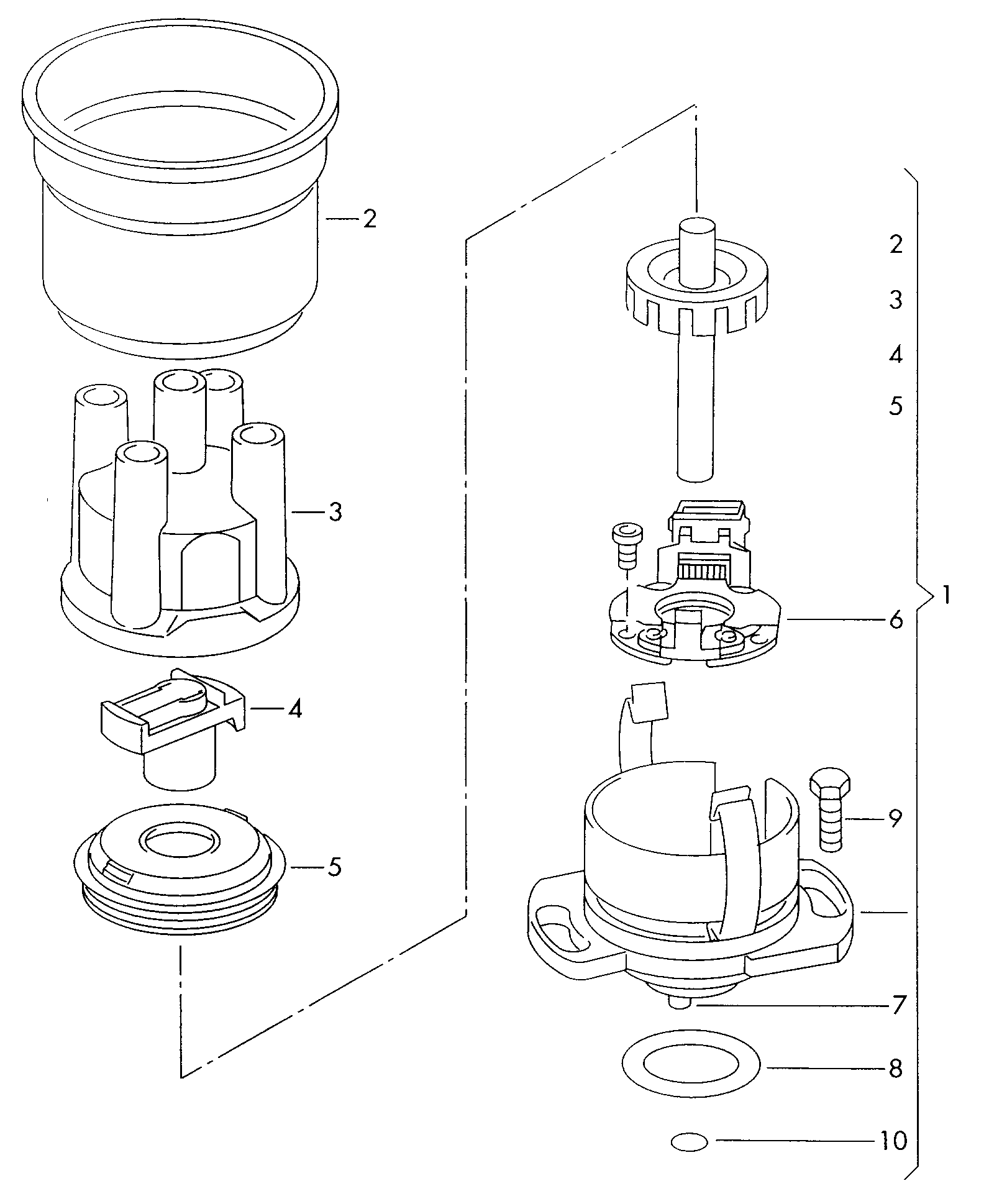 VAG 030 905 241A - Regulator napięcia parts5.com