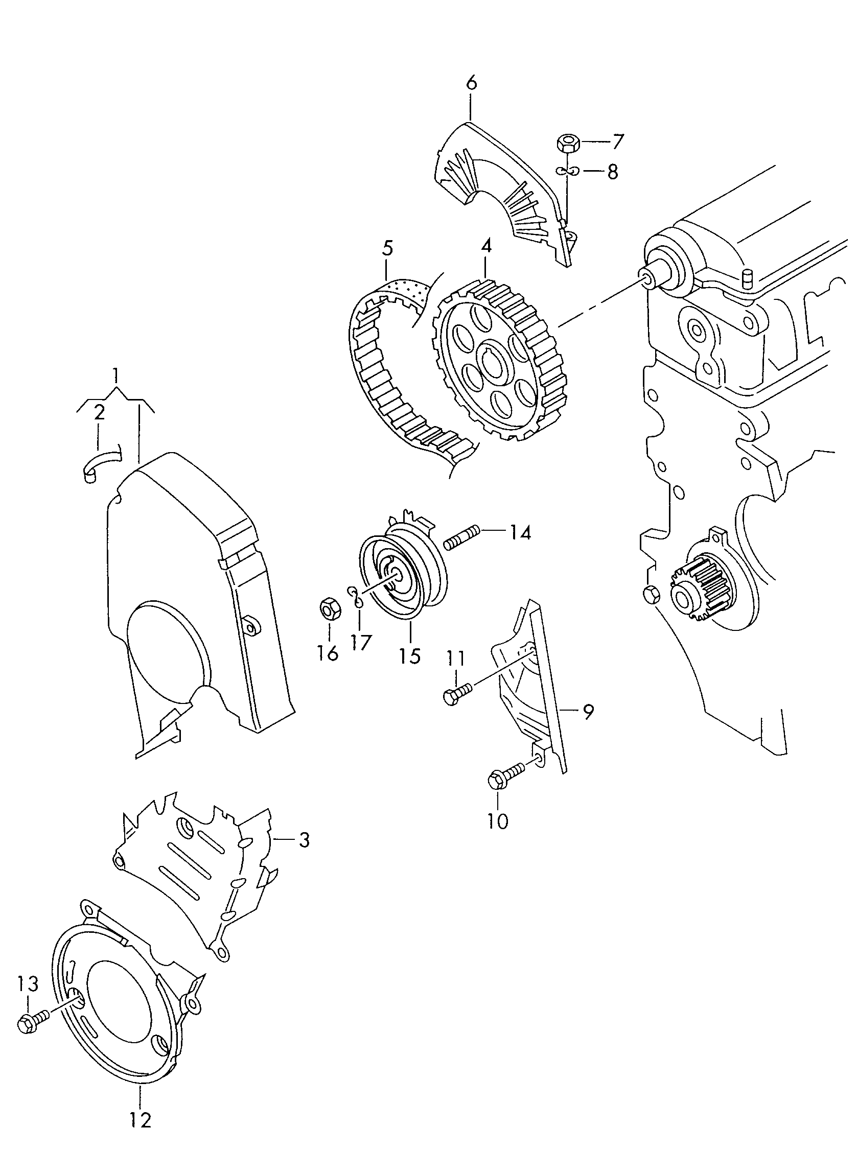 Skoda 06A 198 119 - Zahnriemensatz parts5.com