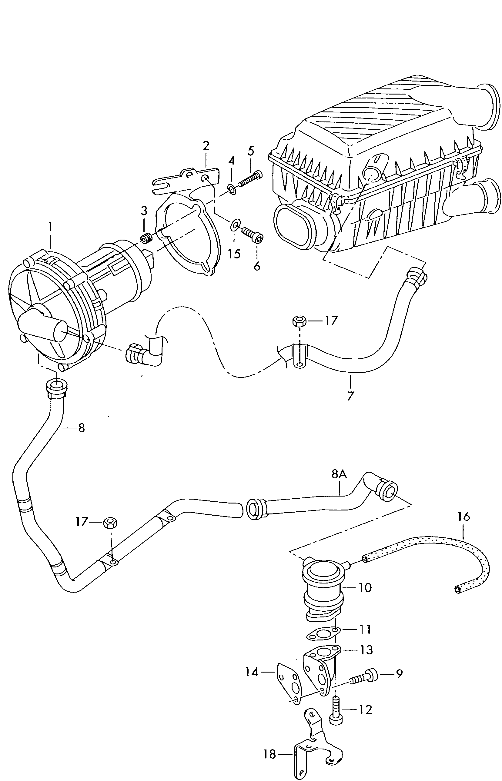 Seat 078 906 601 M - Αντλία δευτερεύοντος αέρα parts5.com