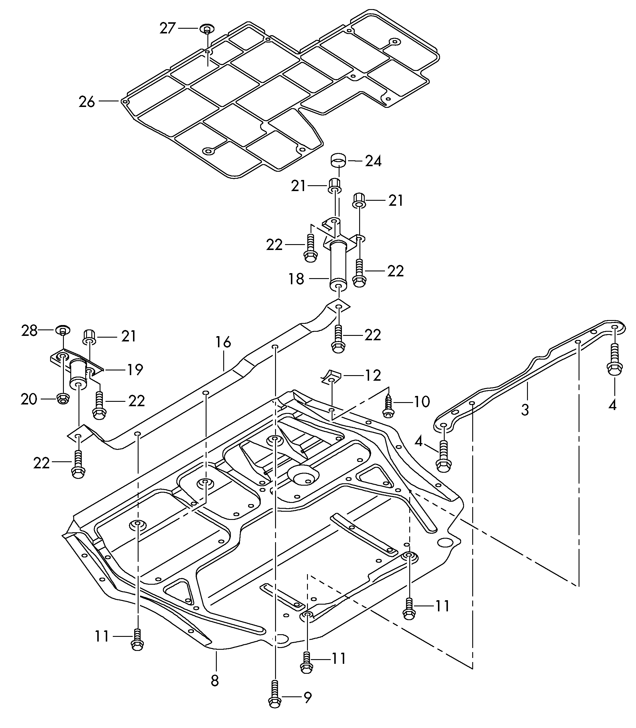 VAG N  0110088 - Гайка, выпускной коллектор parts5.com