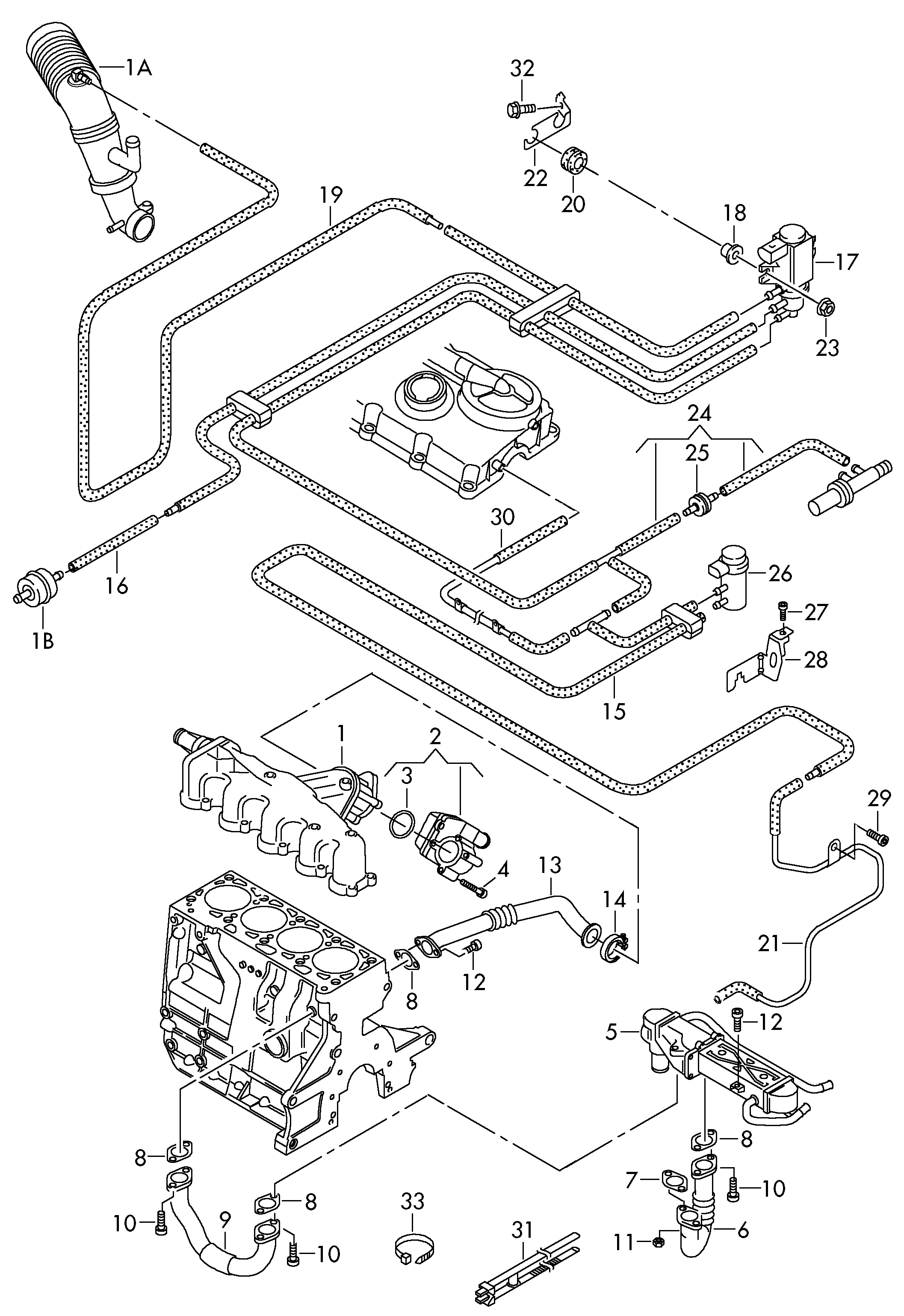 VAG 03L131512BH - Supapa EGR parts5.com