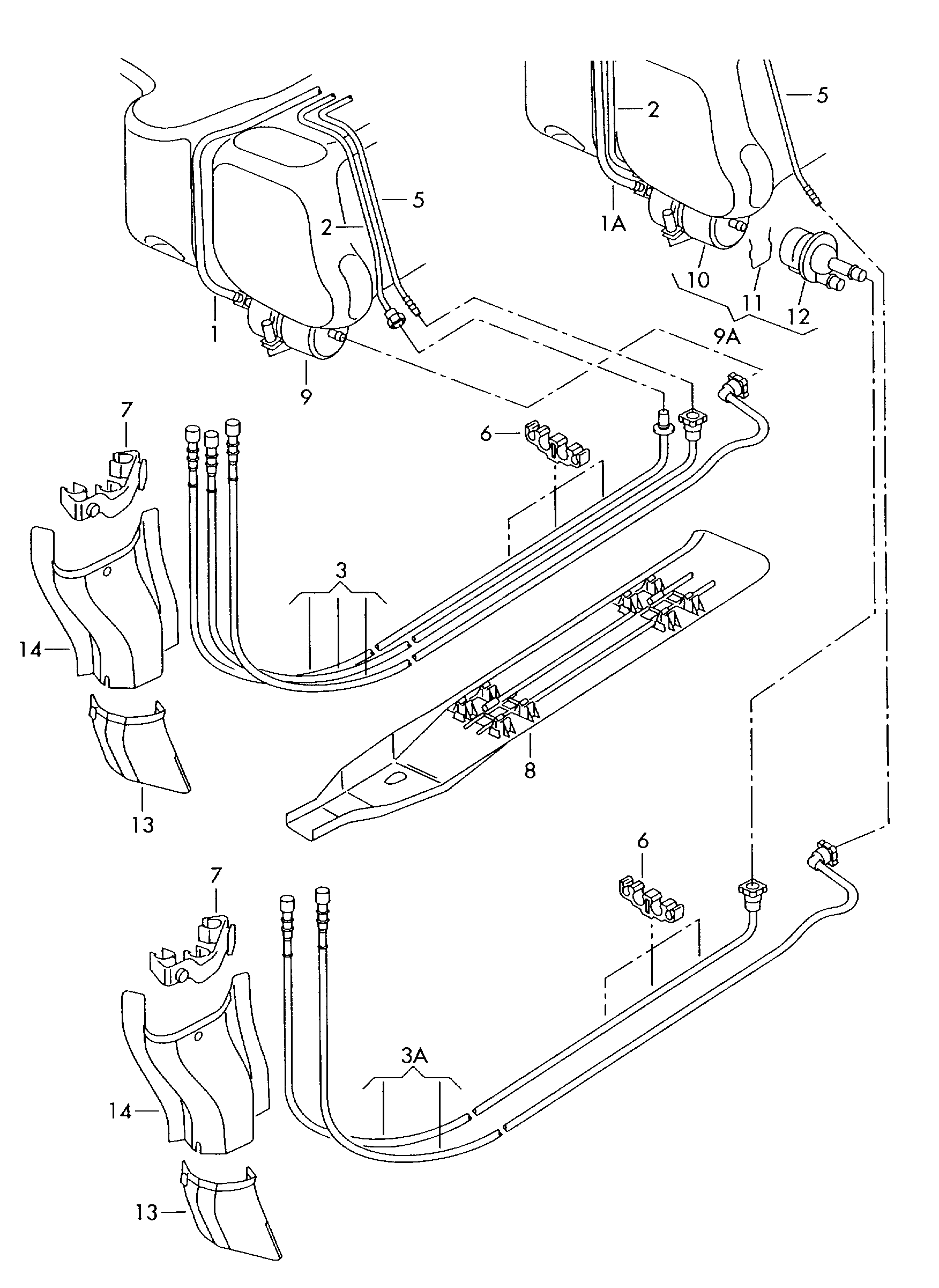 Seat 6Q0 201 051 H - Filter goriva parts5.com