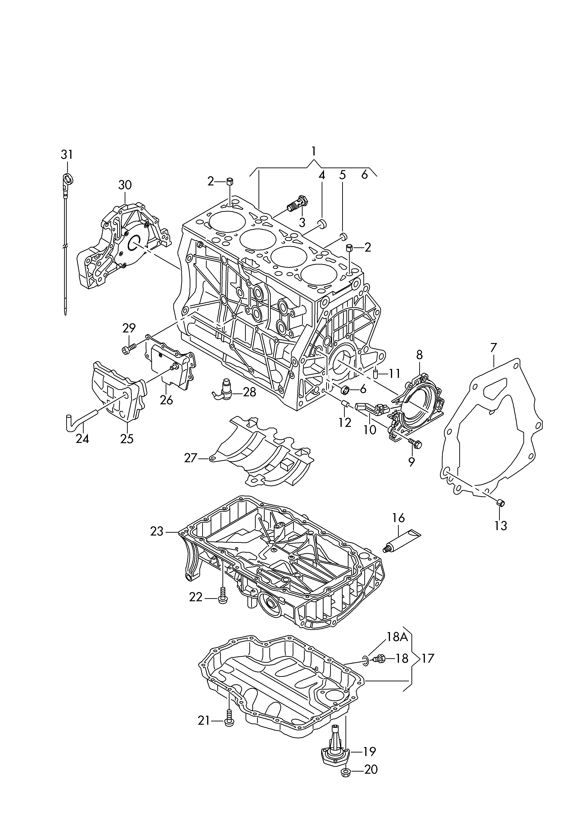 Skoda 04C 103 170 G - Τσιμούχα, στροφαλ. άξονας parts5.com