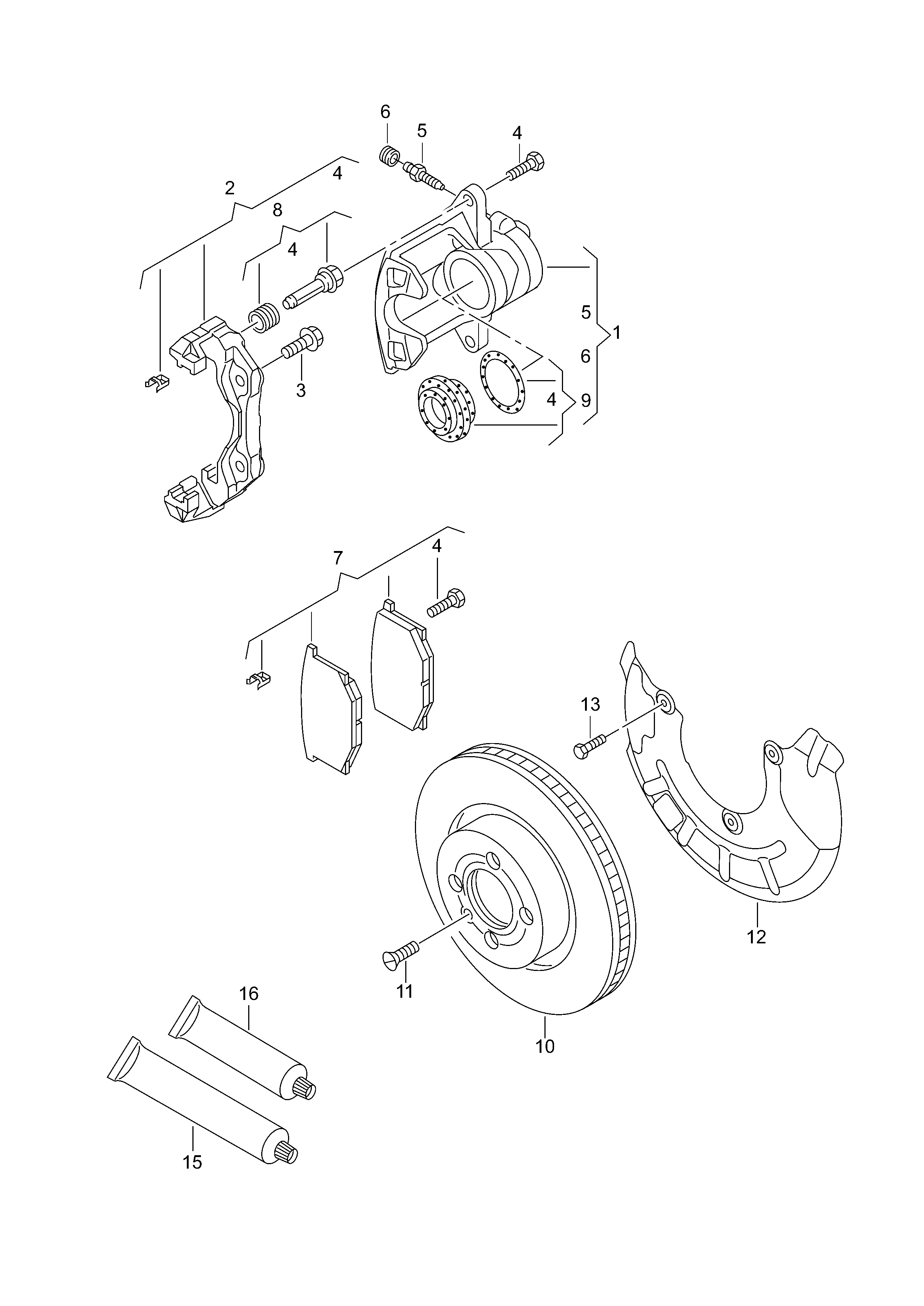 VW (FAW) 6R0 615 301 - Disc frana parts5.com