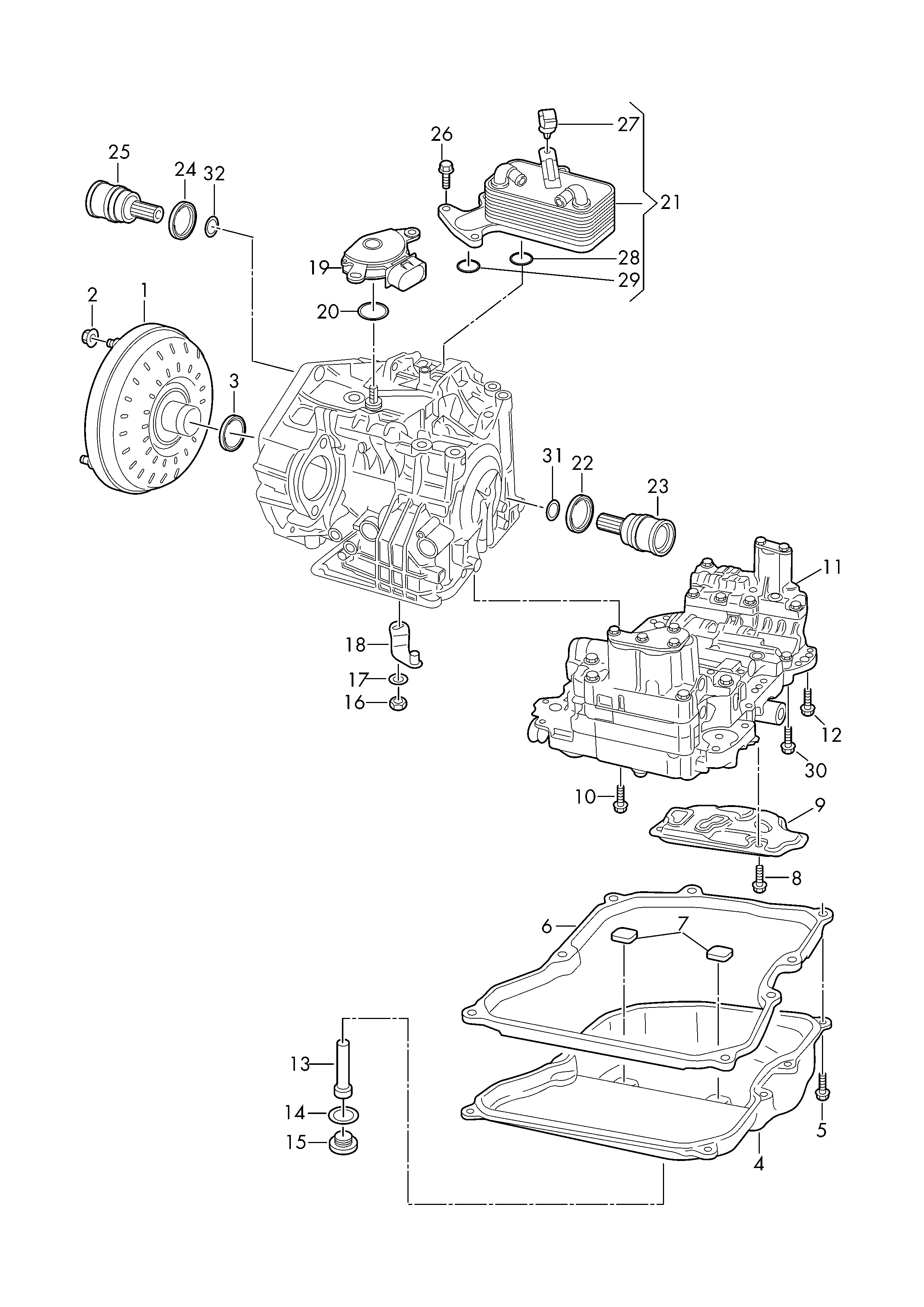 Skoda 09G 325 429 E - Hidrolik filtre, otomatik şanzıman parts5.com