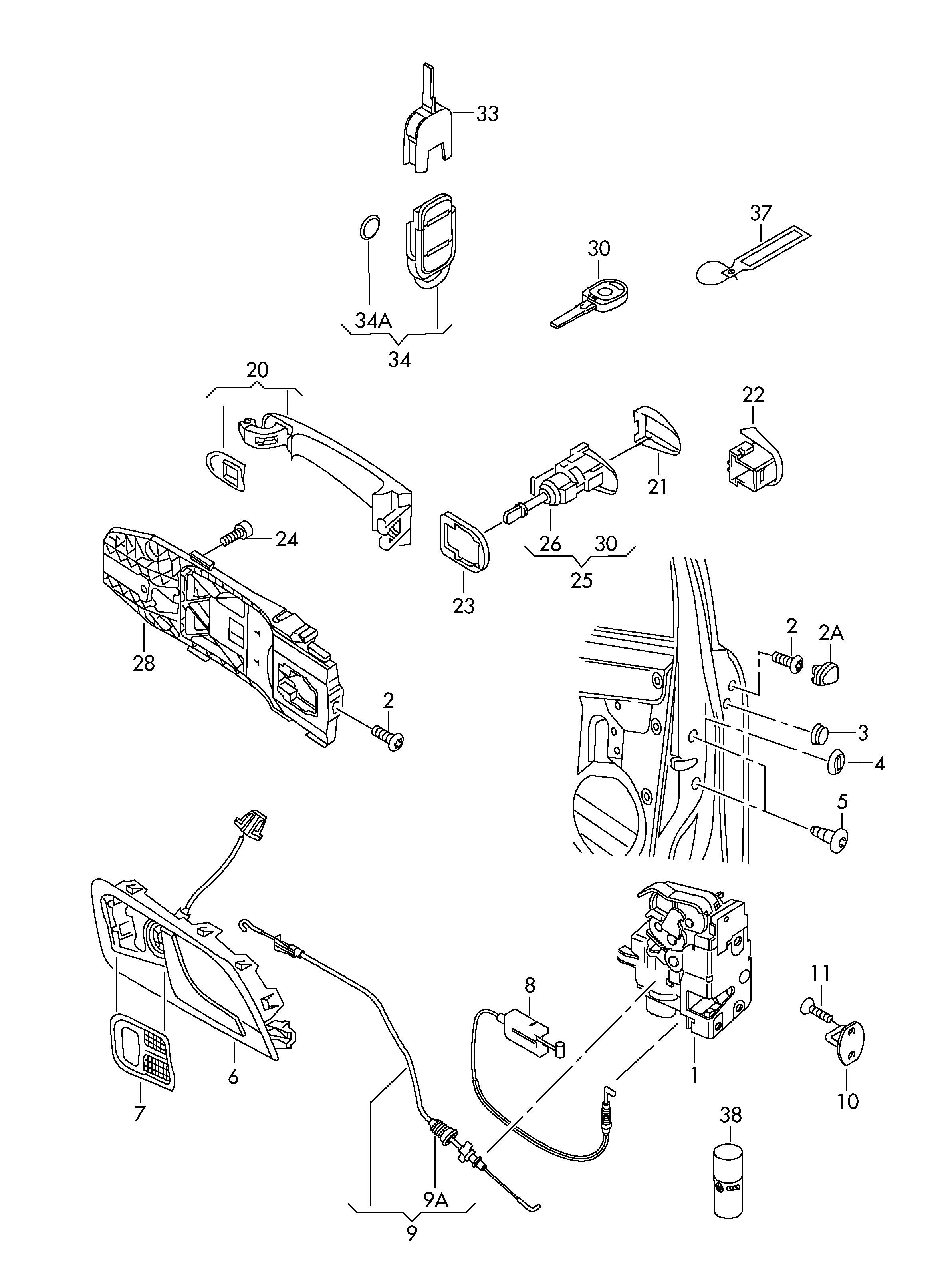 Seat 5N0 837 885F - Kahvan kehys parts5.com