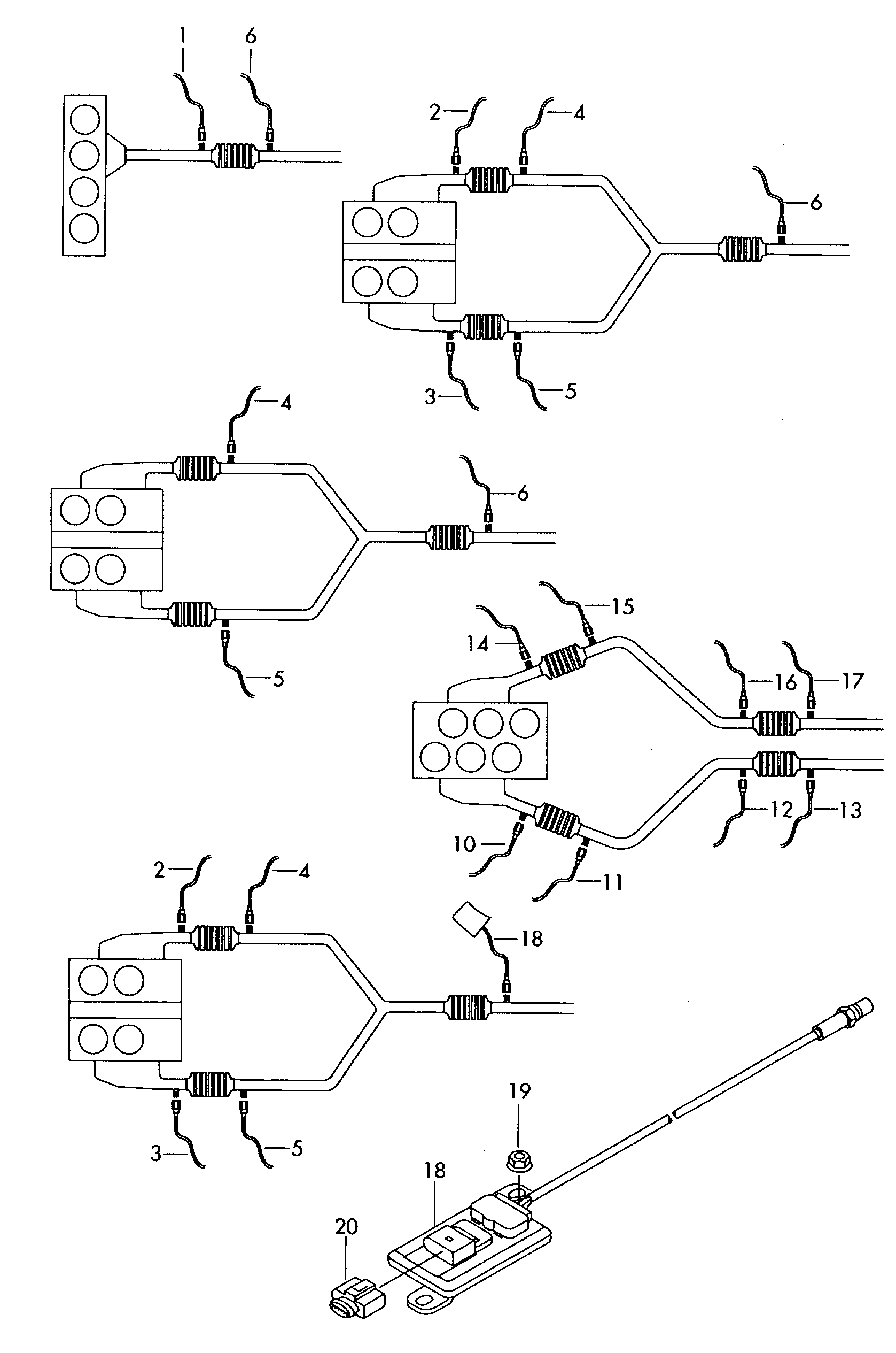 VW 022 906 262 BS - Sonda Lambda parts5.com