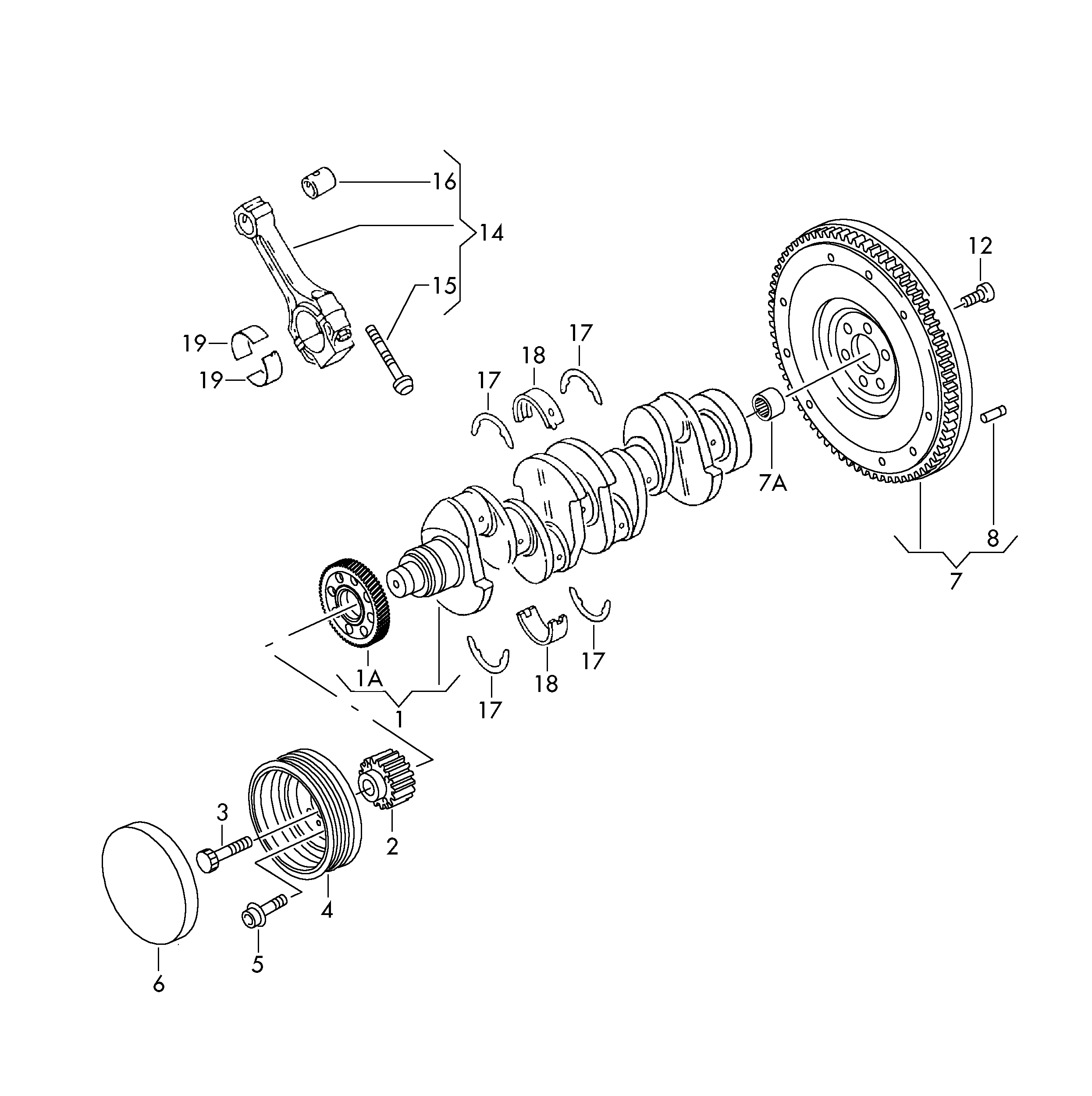 Skoda 03L 105 266 DM - Flywheel parts5.com