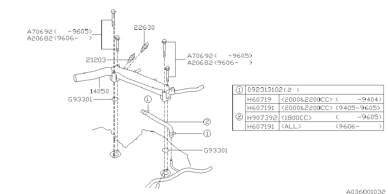 NISSAN 21203-AA030 - Sensor, coolant temperature parts5.com