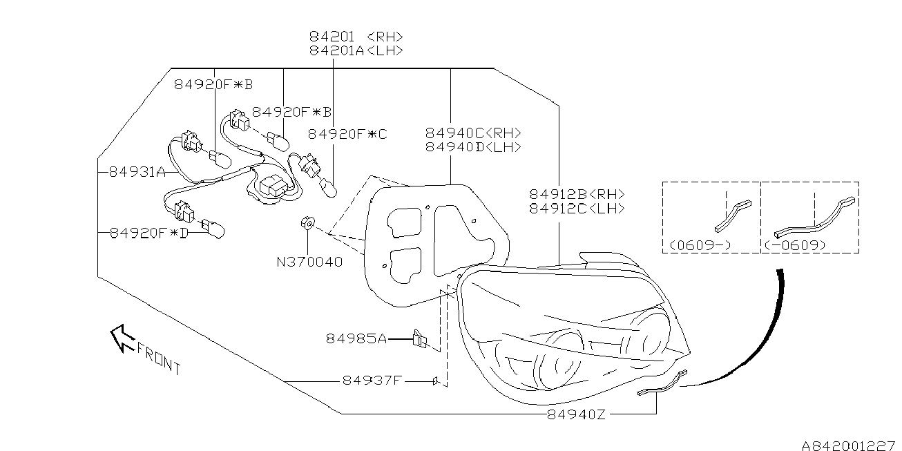 Subaru 84920-KE020 - Λυχνία parts5.com