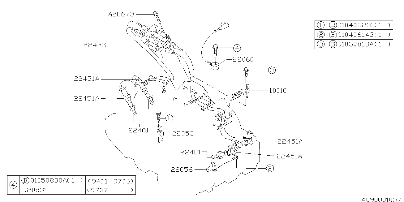 Subaru 22053AA051 - Σηματοδ. παλμών, στροφ. άξονας parts5.com