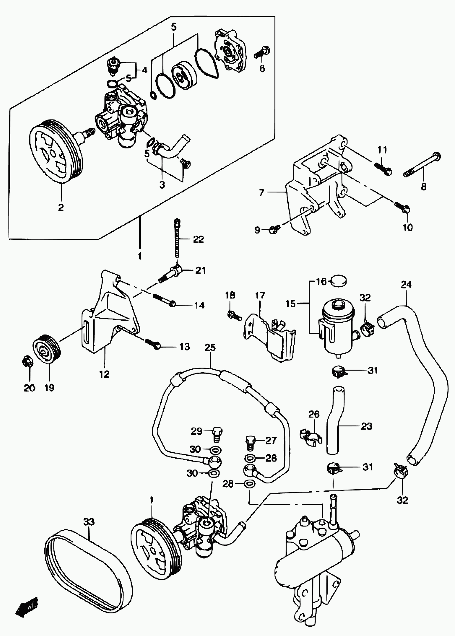 Subaru 17521 86500 - Поликлиновой ремень parts5.com