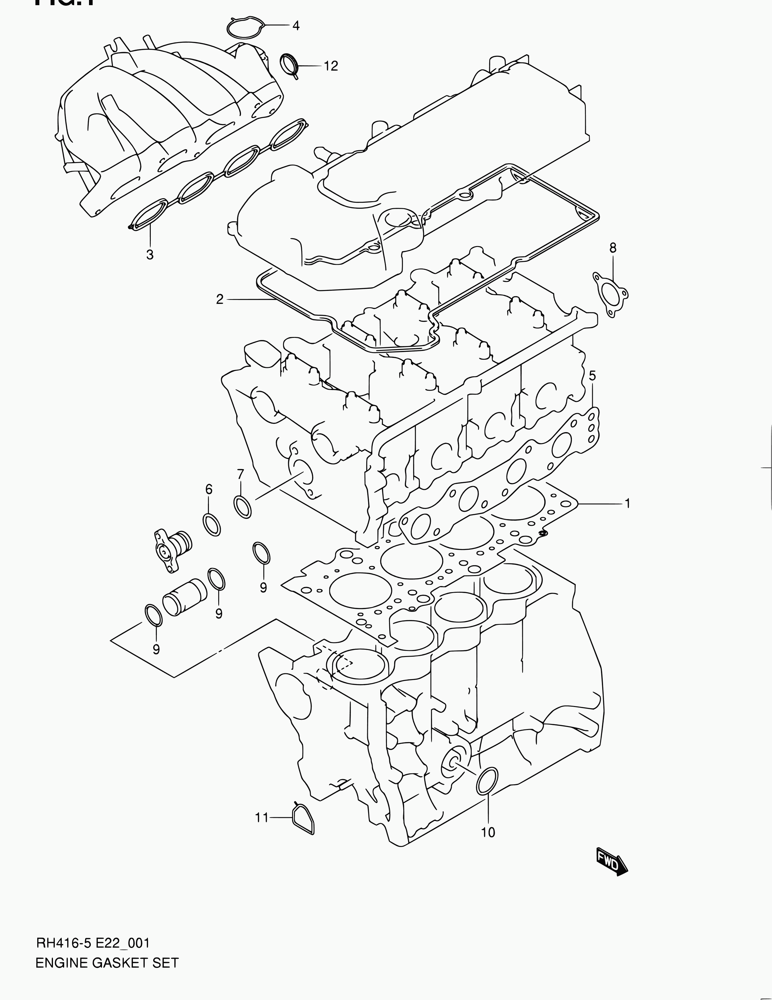 Suzuki 09280-28008 - Φλάντζα, αντλία λαδιού parts5.com