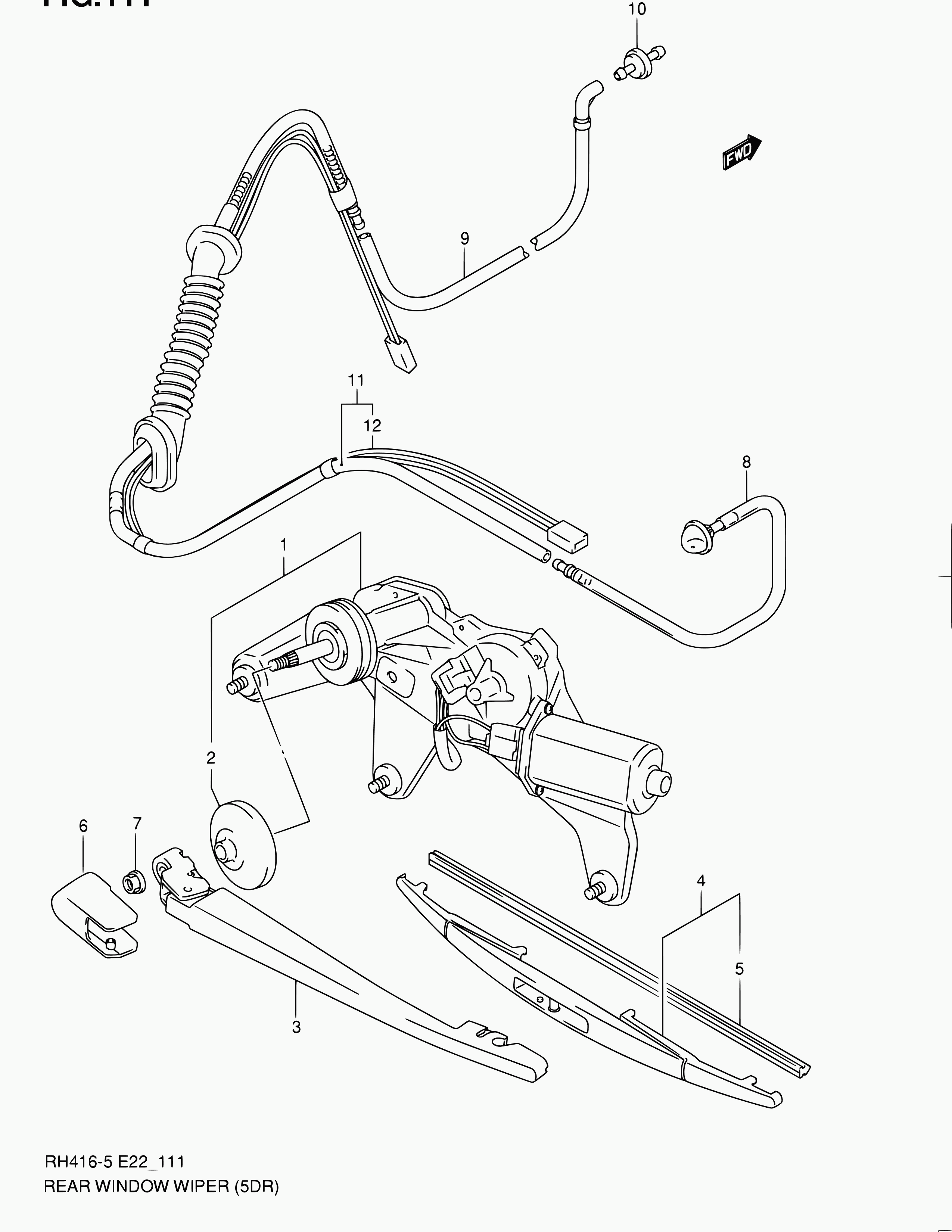 Suzuki 38822-80G10 - Lamela stergator parts5.com