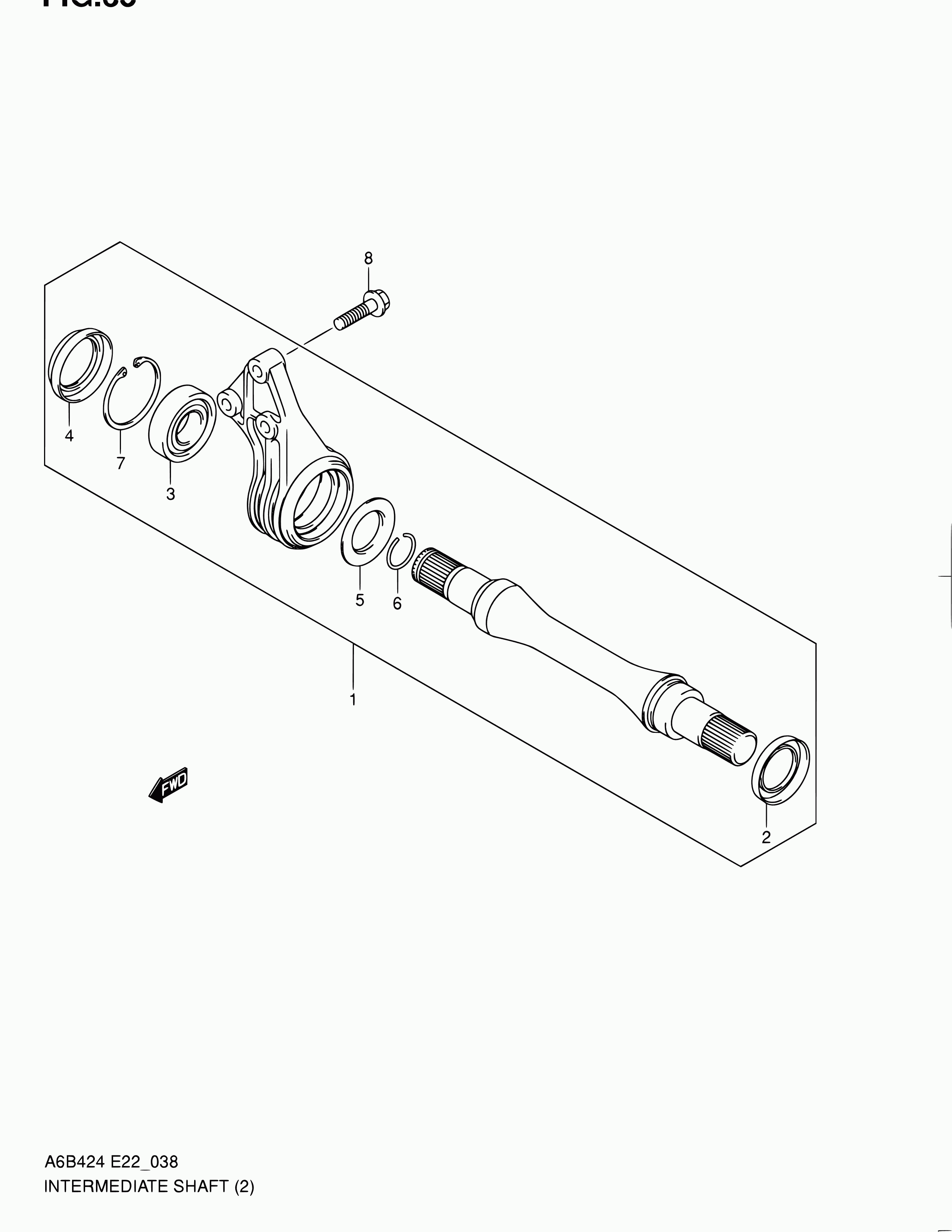 Suzuki 08331-4162A - Rattalaagrikomplekt parts5.com