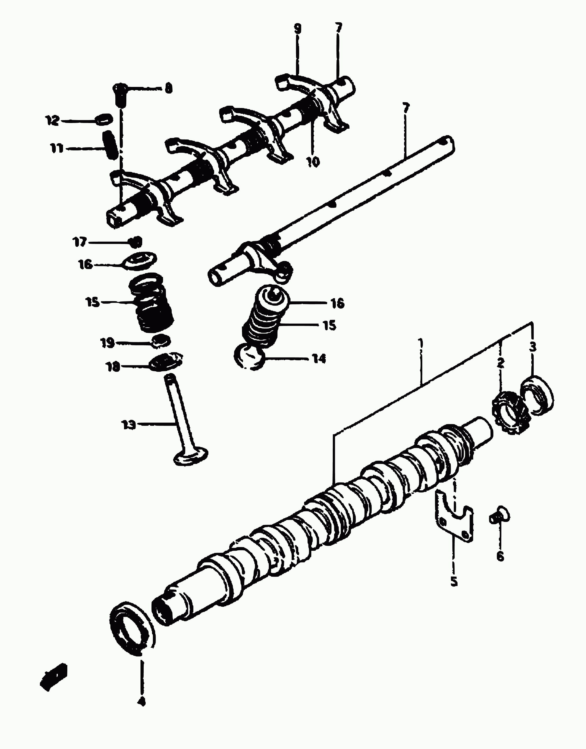 DAEWOO 09283-32022 - Radialna tesnilka za gred, odmikalna gred parts5.com