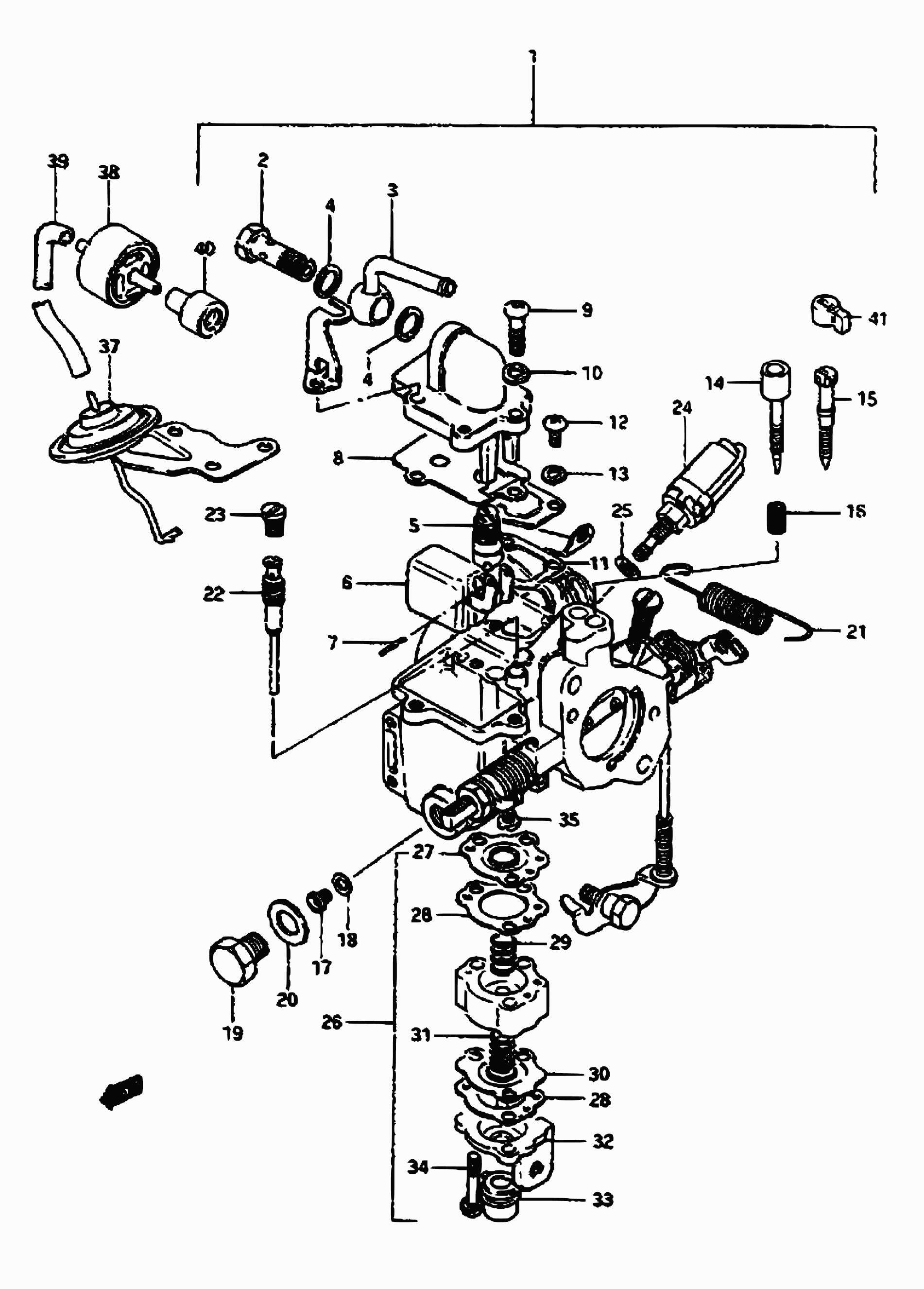 Suzuki 18133-80400 - Filtro de aceite parts5.com