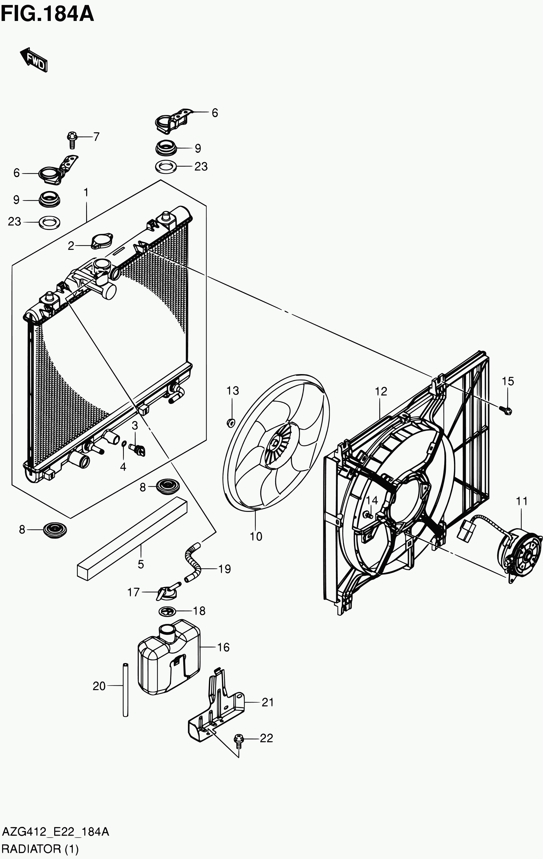 Suzuki 17920-69L01 - Крышка, заливная горловина parts5.com