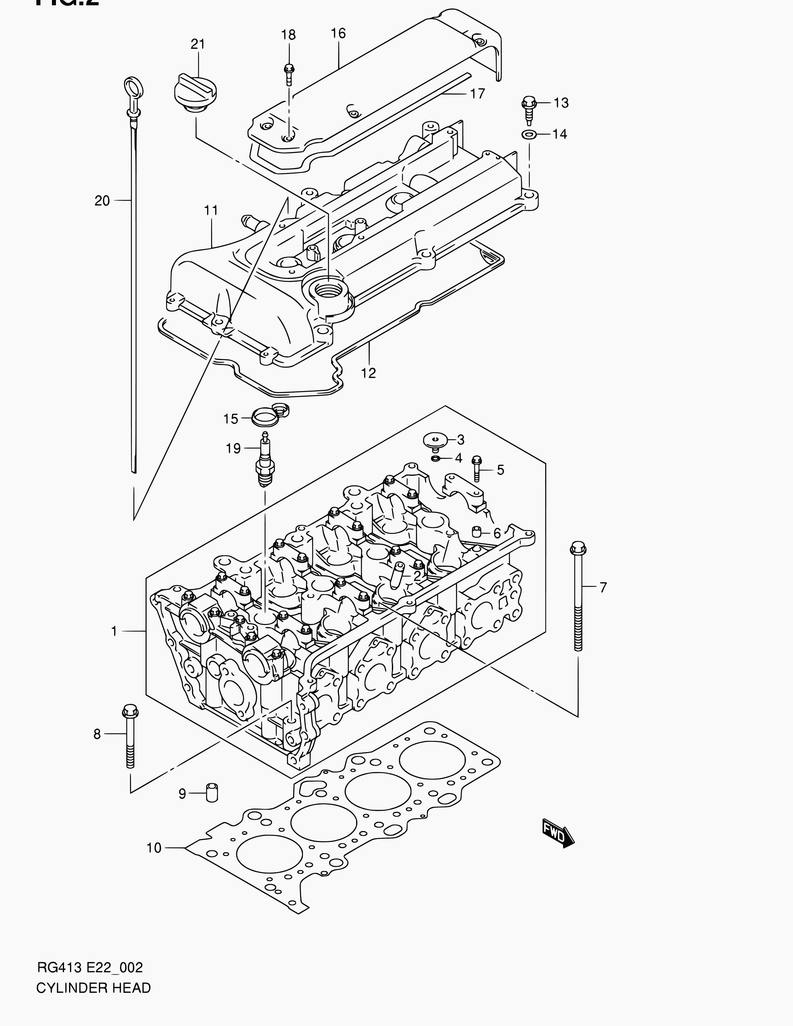 Suzuki 09482-00547 - Vzigalna svecka parts5.com