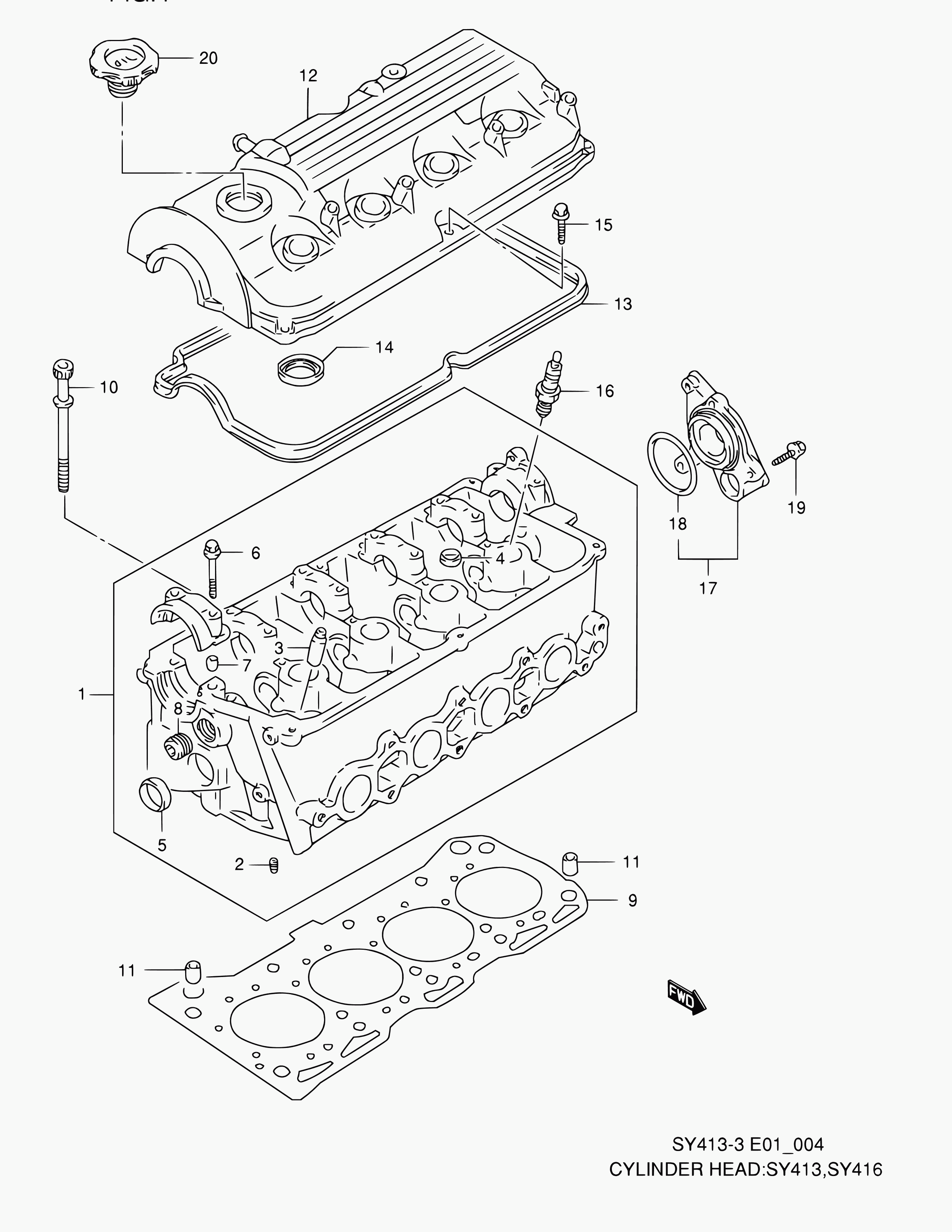 Suzuki 09482-00427 - Zündkerze parts5.com